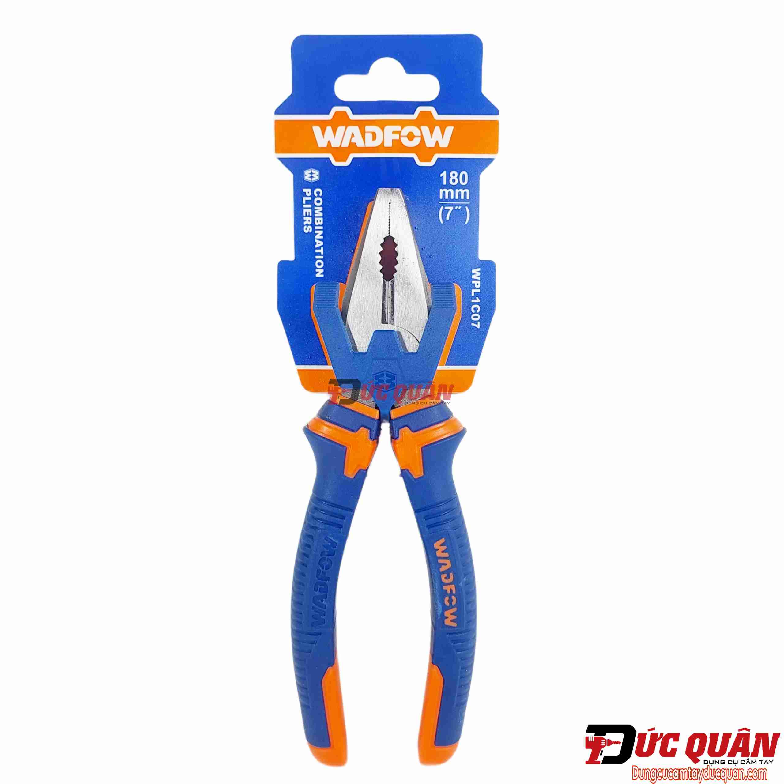 Kềm răng 7in dài 180mm WADFOW WPL1C07