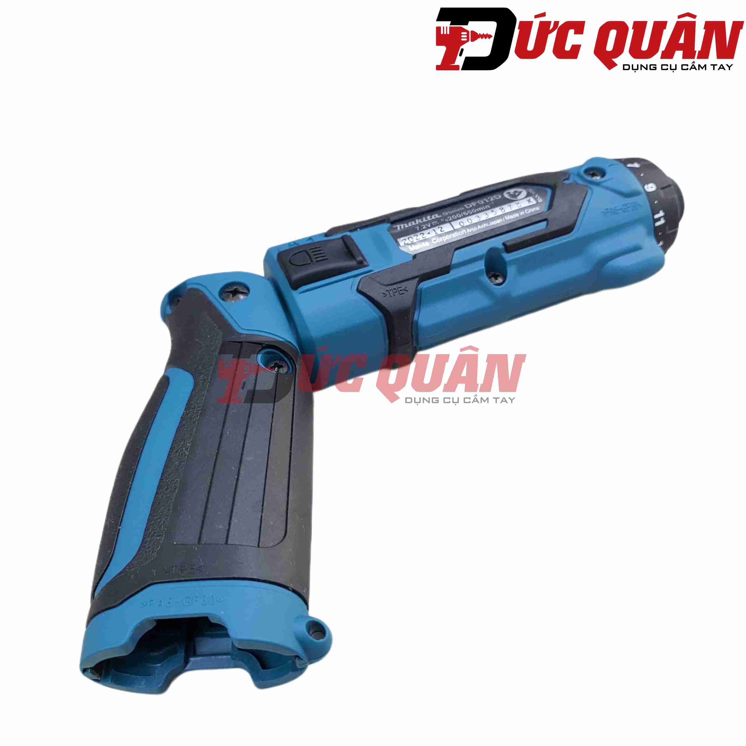 Máy vặn vít dùng pin 7v2 Makita DF012DZ