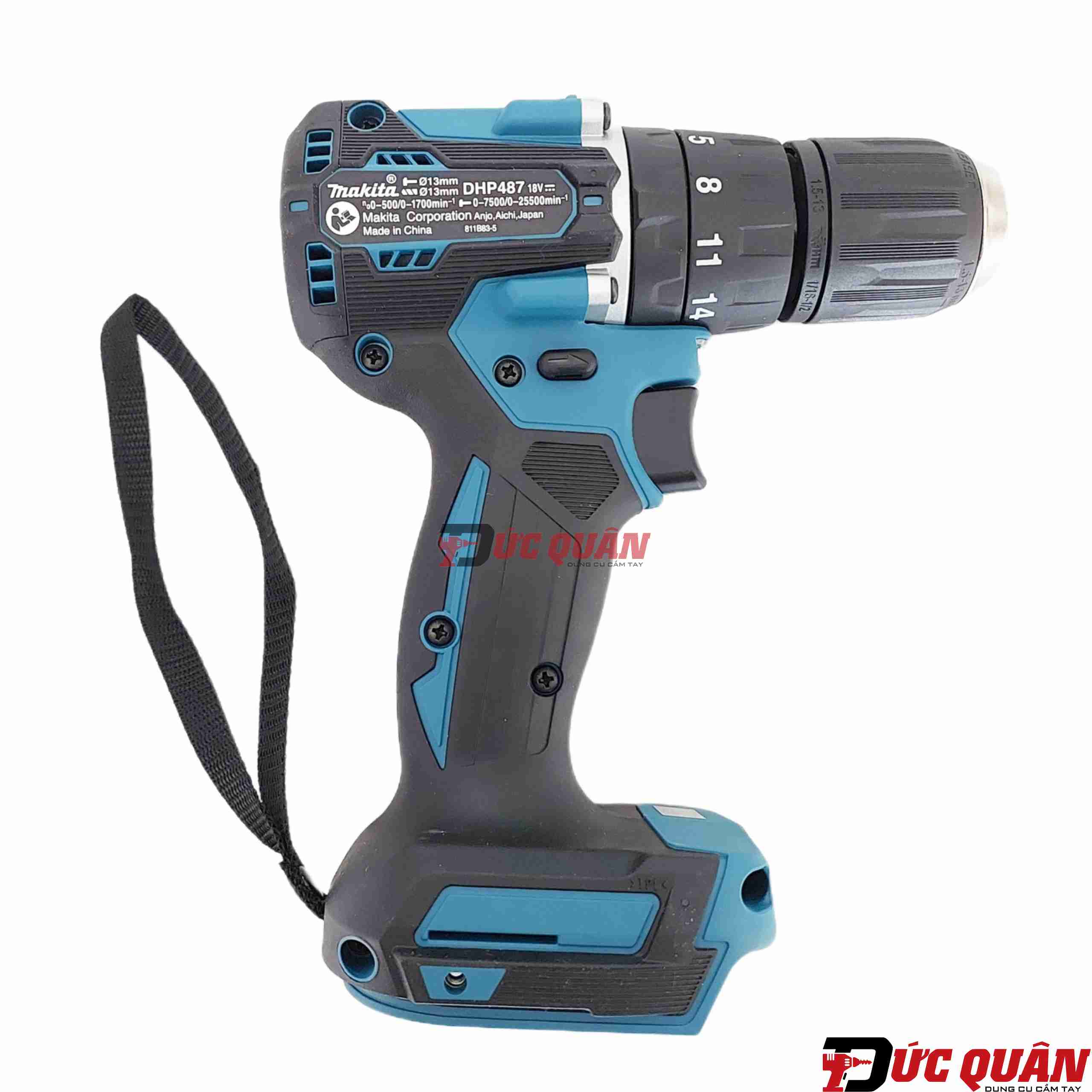 Máy khoan pin 18v ( 3 chức năng ) Makita DHP487z