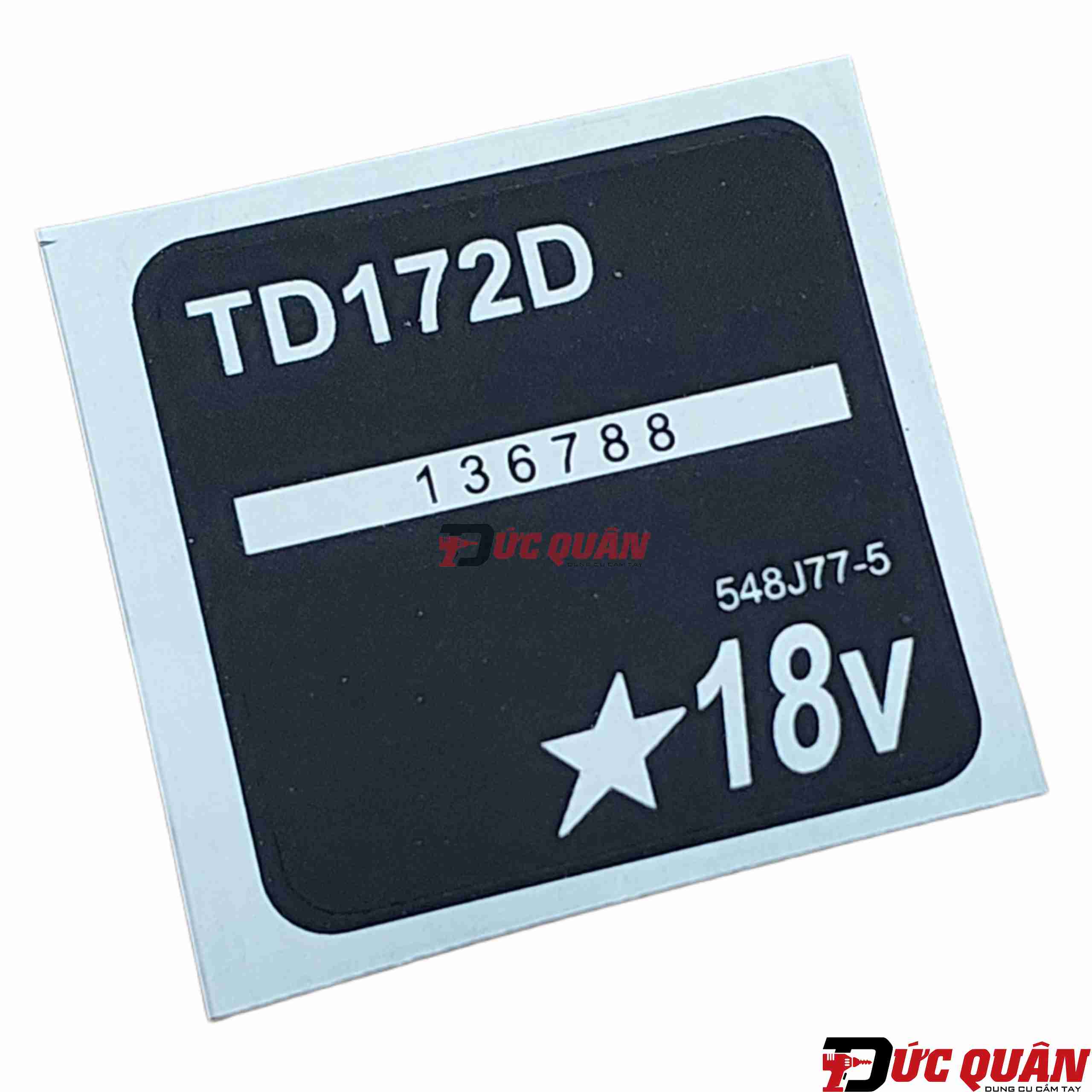 Tem chân pin máy TD172