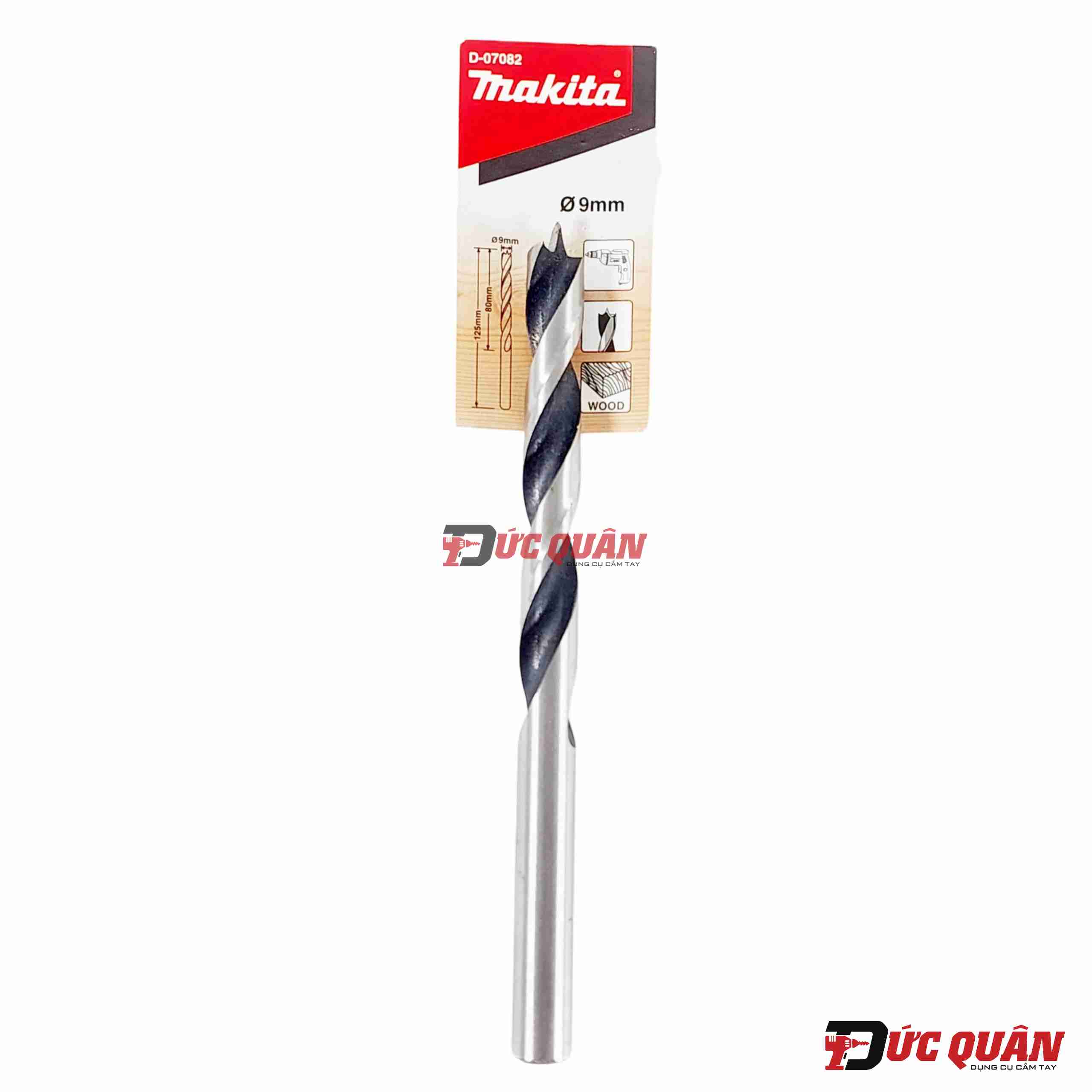 Mũi khoan gỗ chuôi tròn ( 3.0-10mm ) Makita