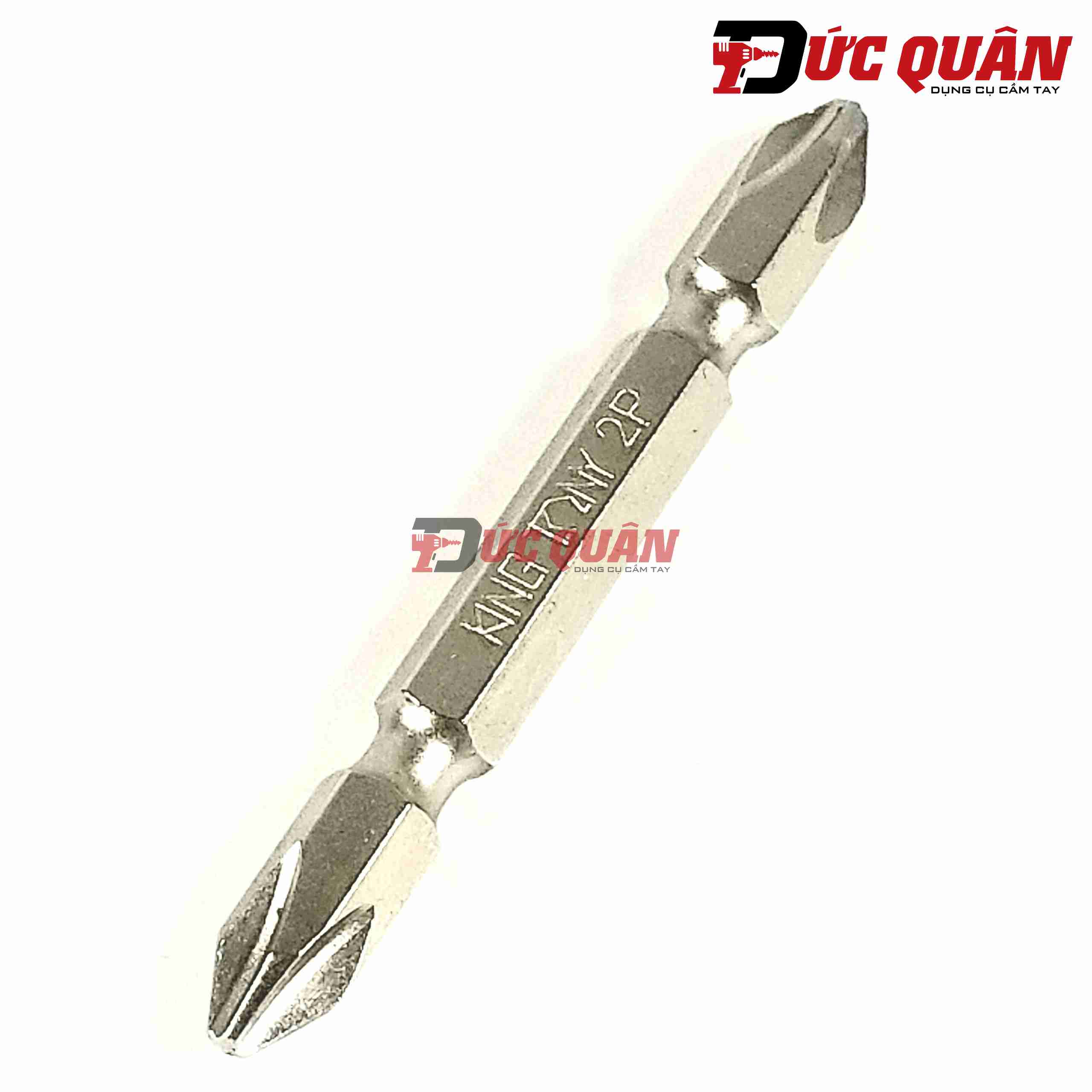 Mũi vít hai đầu bake PH2  dài 65mm Kingtony 136502P