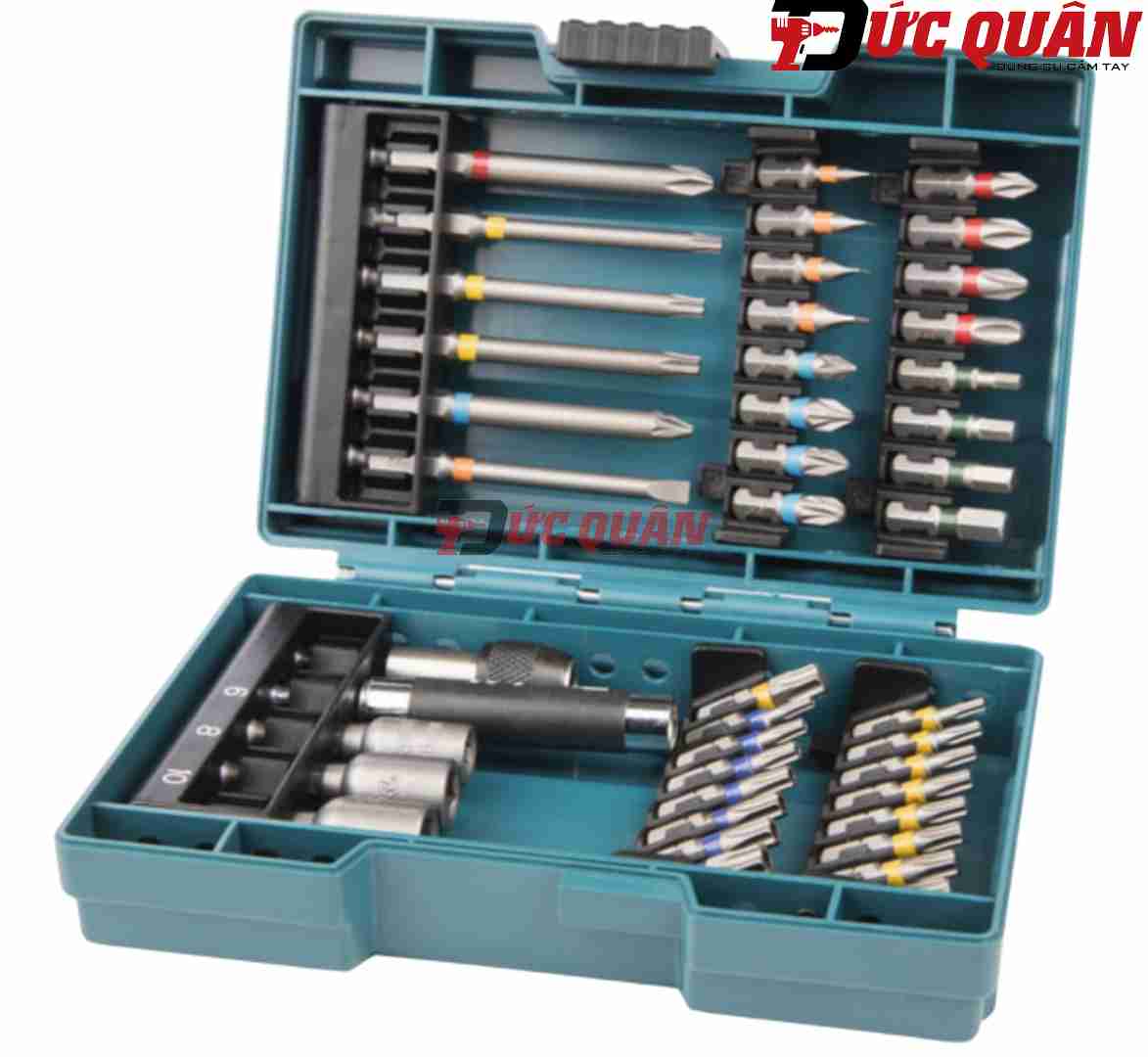 Bộ mũi vít nhiều màu Makita B-55697 (43 chi tiết/bộ)