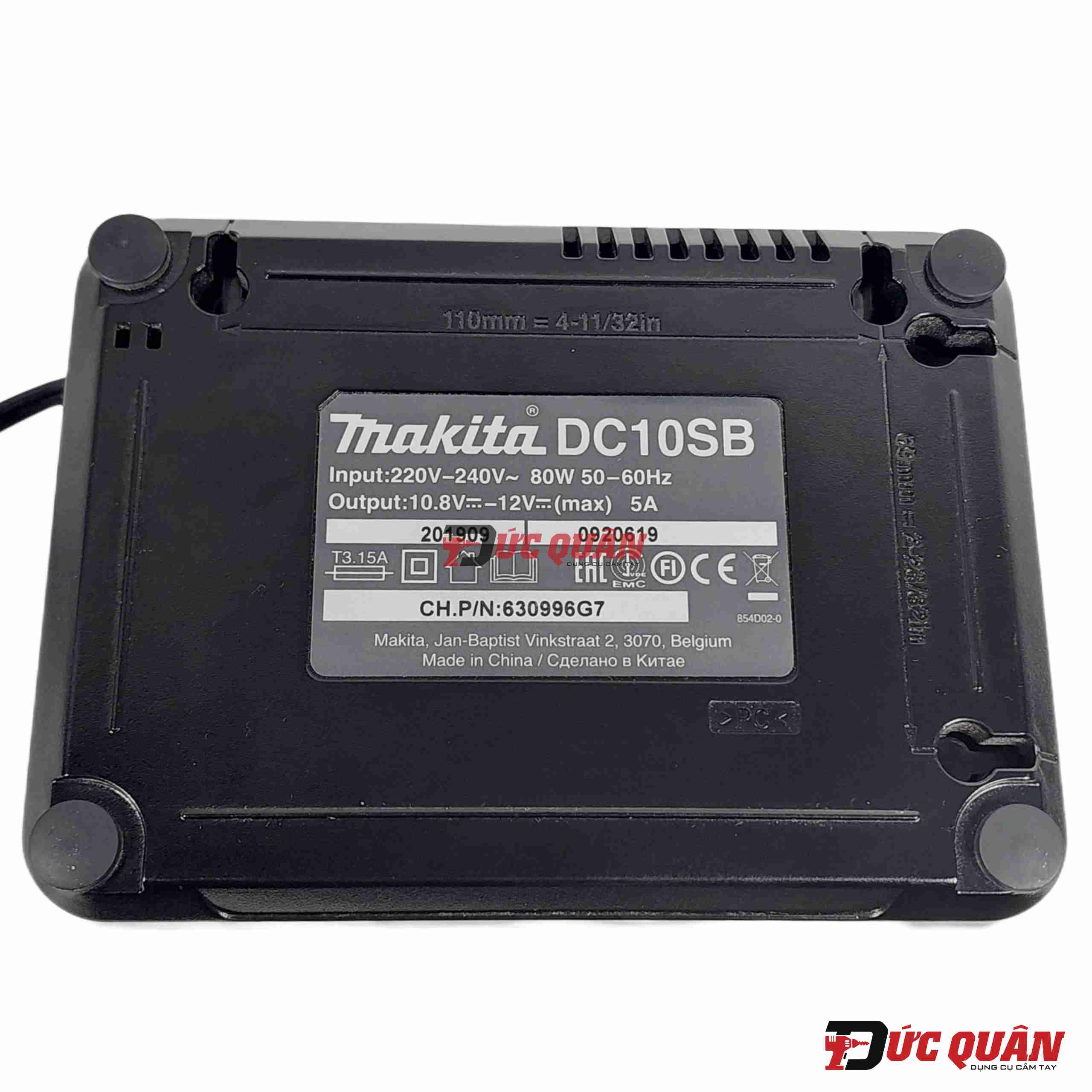 Đế sạc pin nhanh Makita 12VMax DC10SB