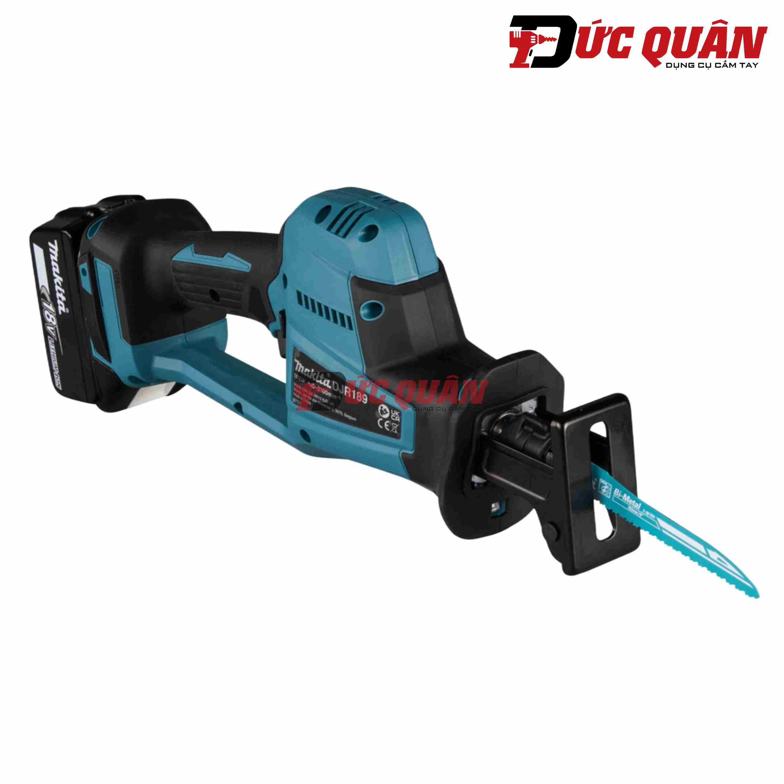 Máy cưa kiếm dùng pin 18v (không than) Makita DJR189Z (thân máy)