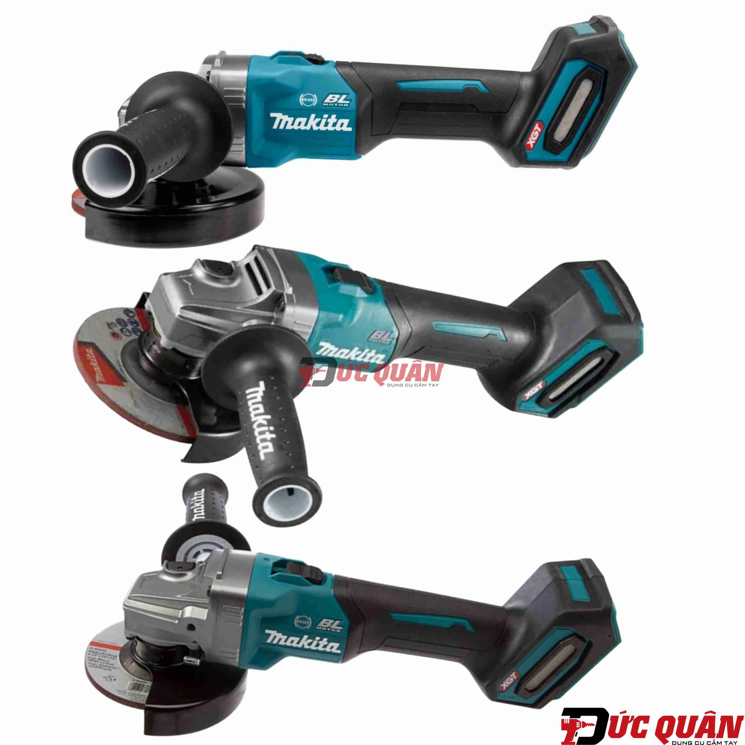 Máy mài góc ( 100mm ) dùng pin 40vMax Makita GA003GM201
