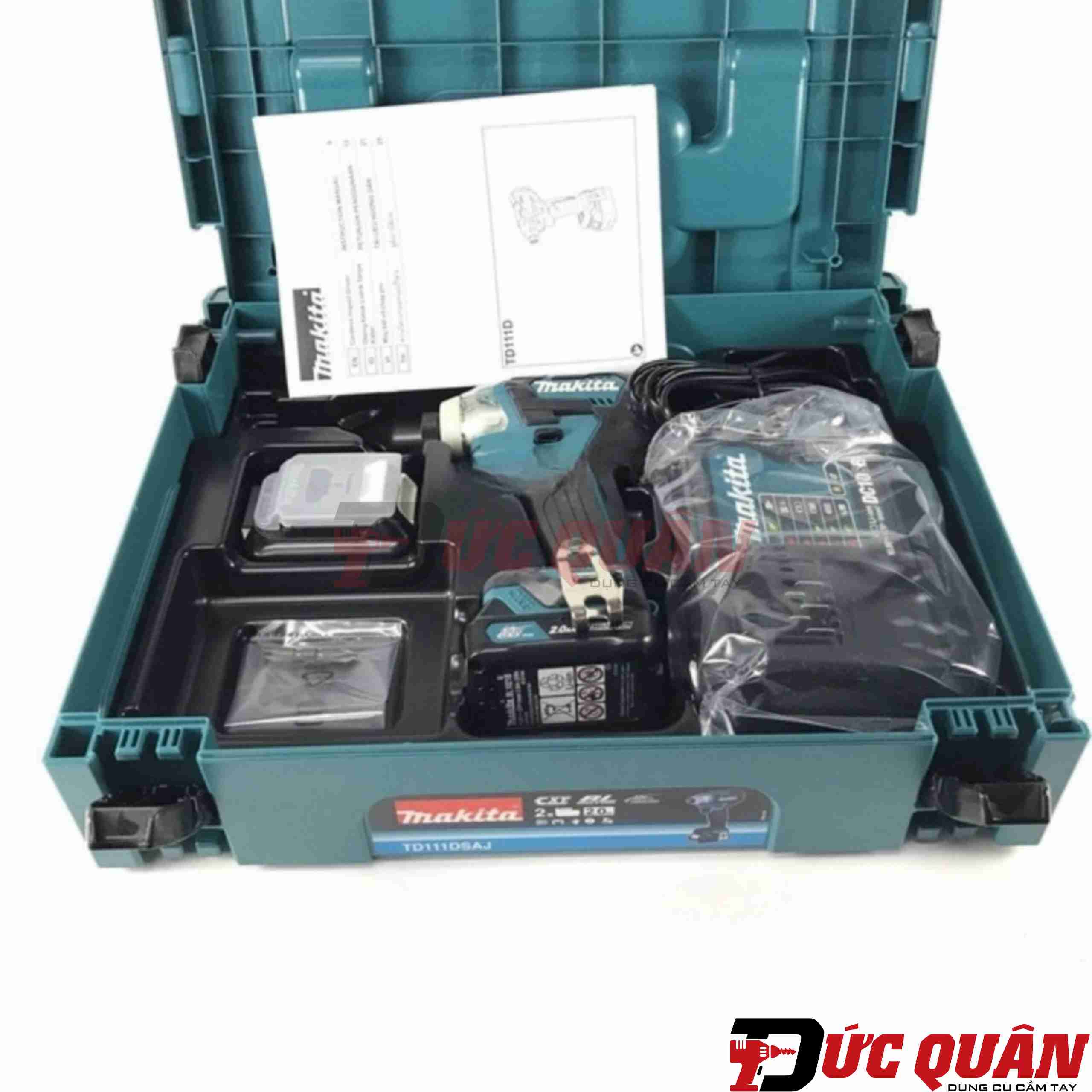 Bộ máy vặn vít dùng pin 12Vmax Makita TD111DSAJ