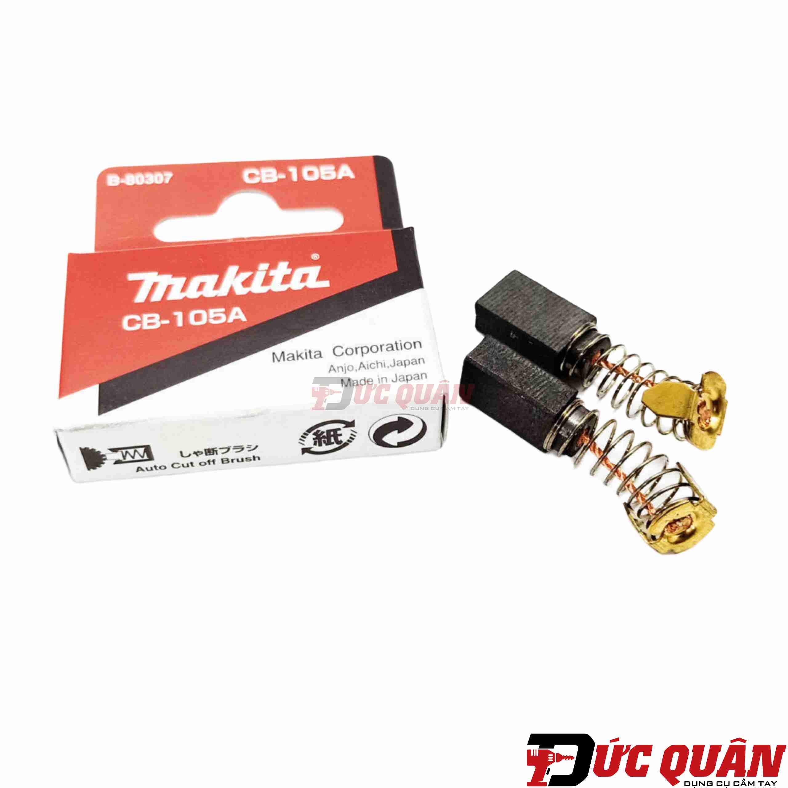 Chổi than CB-105A dùng cho máy  Makita HM0810/ HM0810A/ HM0810T/ HM0810TA/ HR2010