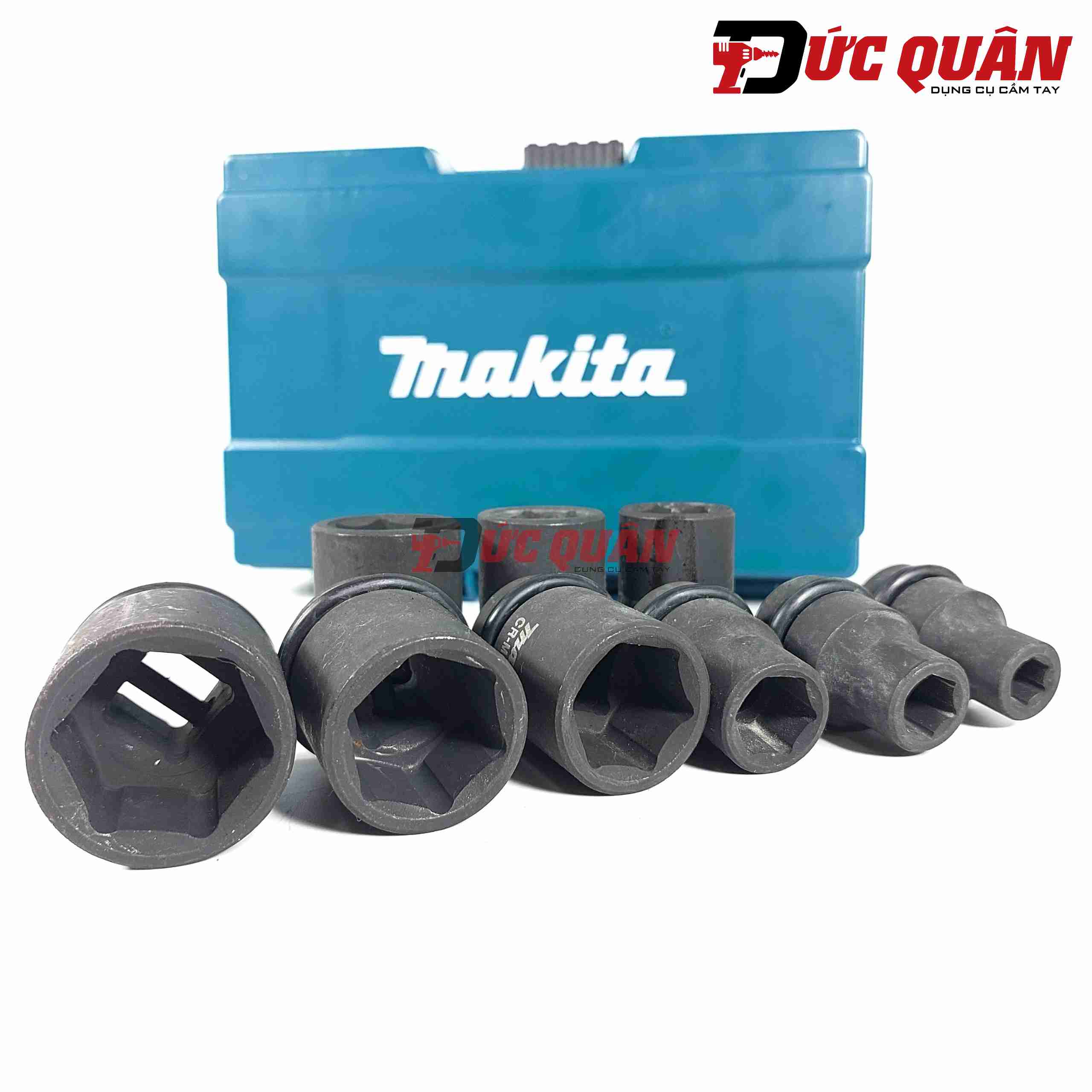 Bộ đầu tuýp chuẩn 1/2 ( từ 8mm đến 21mm ) MAKITA, B-66232
