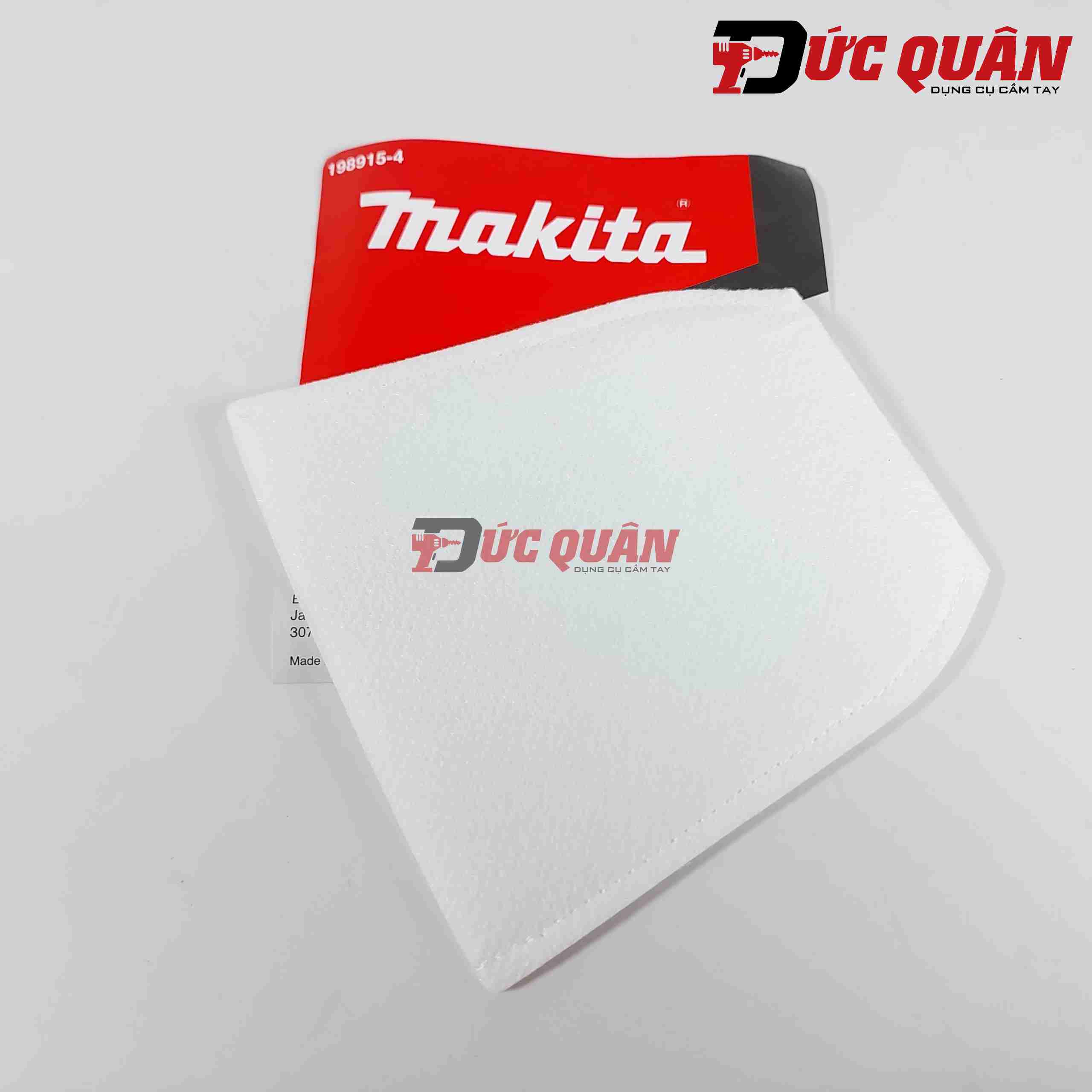 Túi chưa bụi cao cấp, máy hút bụi, DCL180, DCL182, CL140, MAKITA, 198915-4, ( 1 cái )