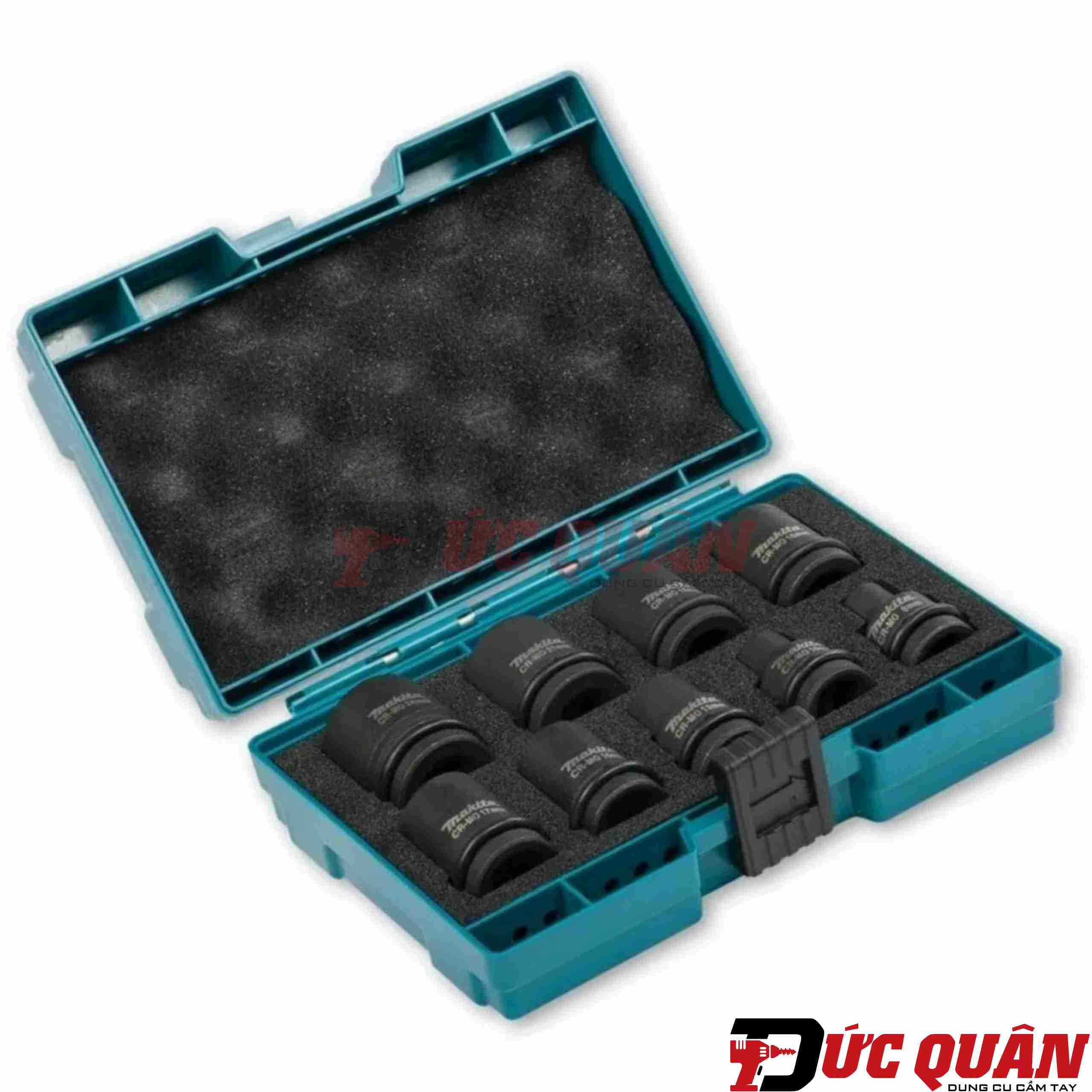 Bộ đầu tuýp vuông ( 1/2 dài 38mm ) Makita D-41517 (9 chi tiết/bộ)