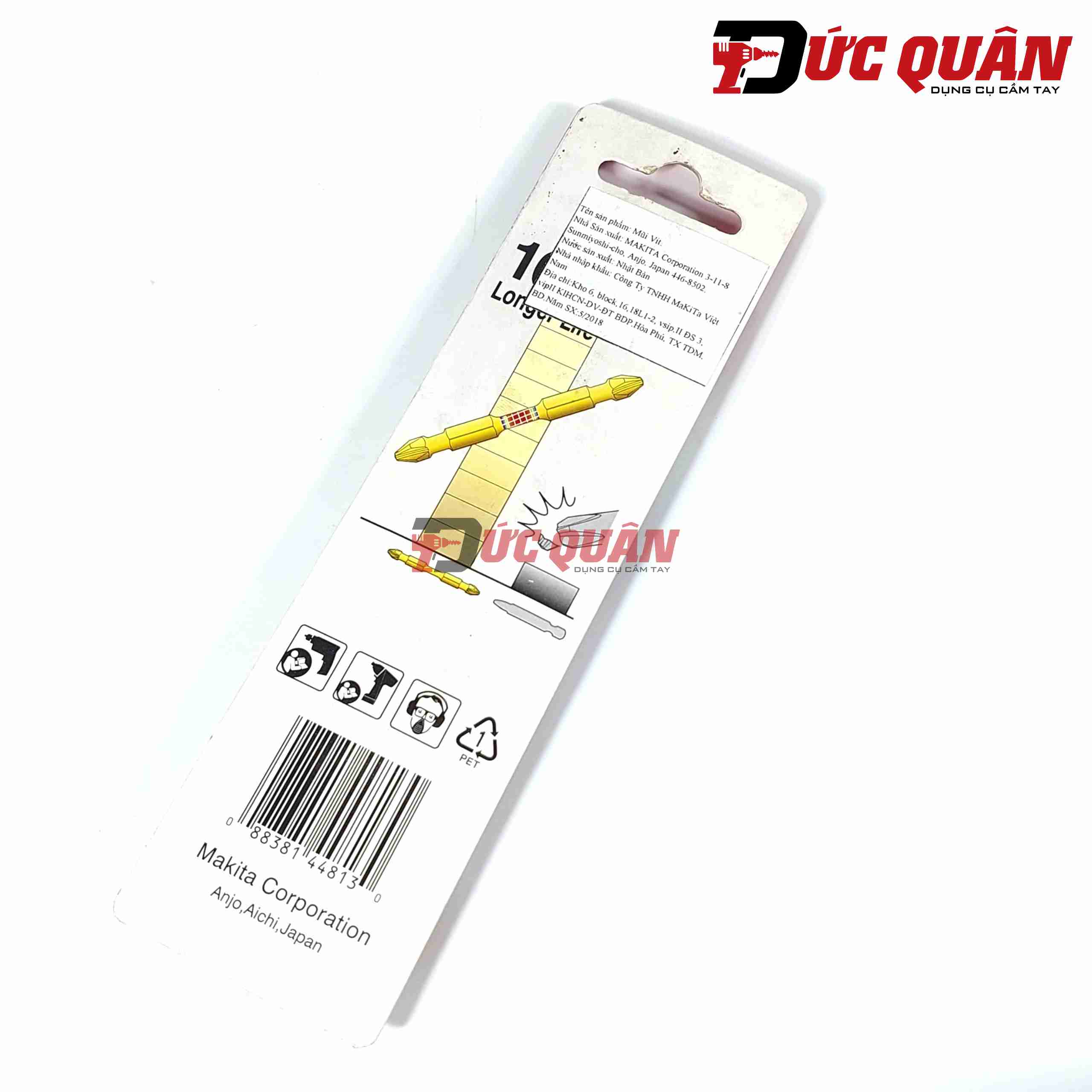 Mũi bắt vít 2 đầu PH1x90mm Impact Gold Makita B-45157 (1 mũi)