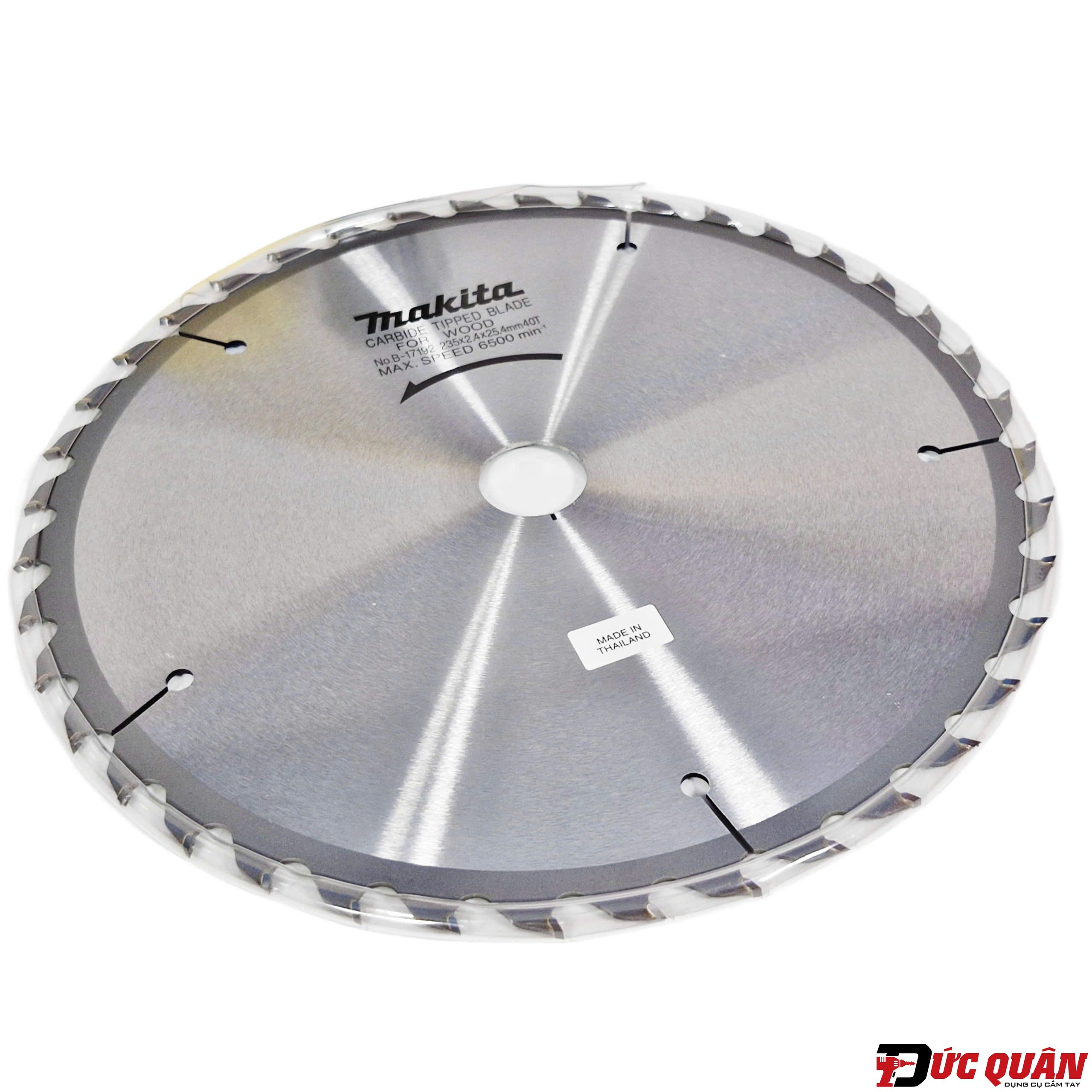 Lưỡi cưa tròn cắt gỗ ( TCT 235mm ) Makita B-17192