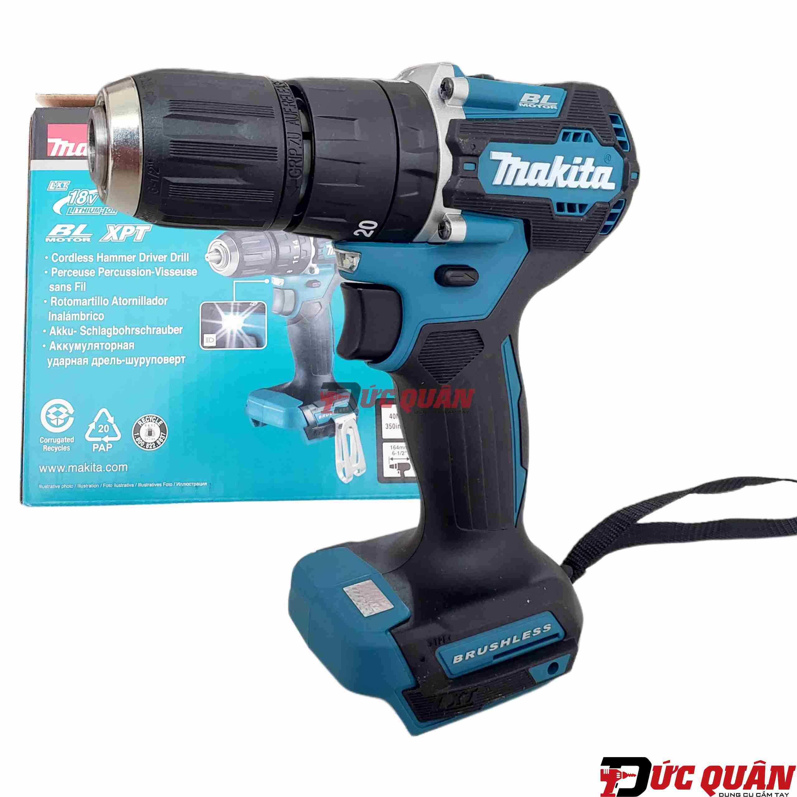 Máy khoan pin 18v ( 3 chức năng ) Makita DHP487z