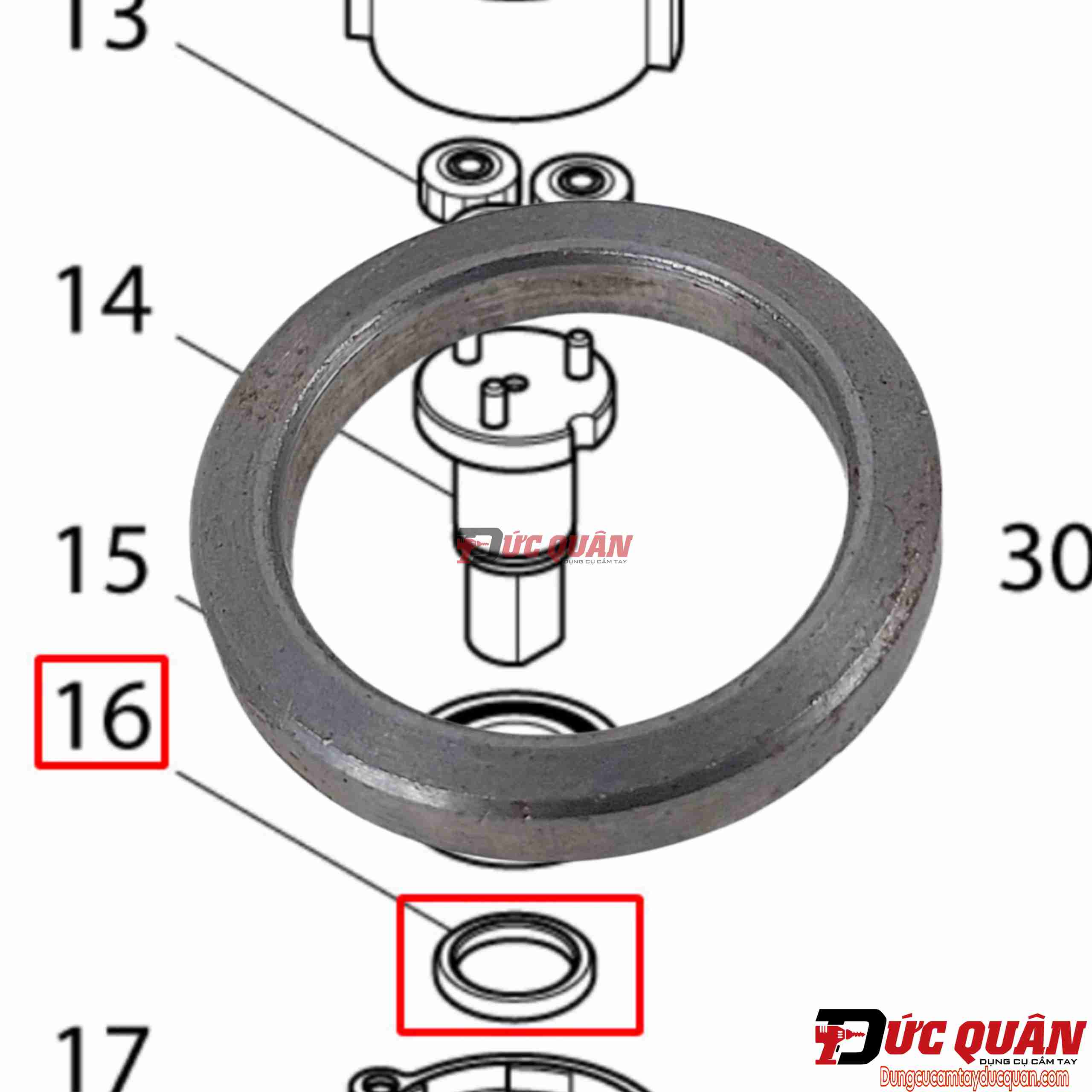Vòng đệm máy cưa vòng Makita DPB181 257348-3