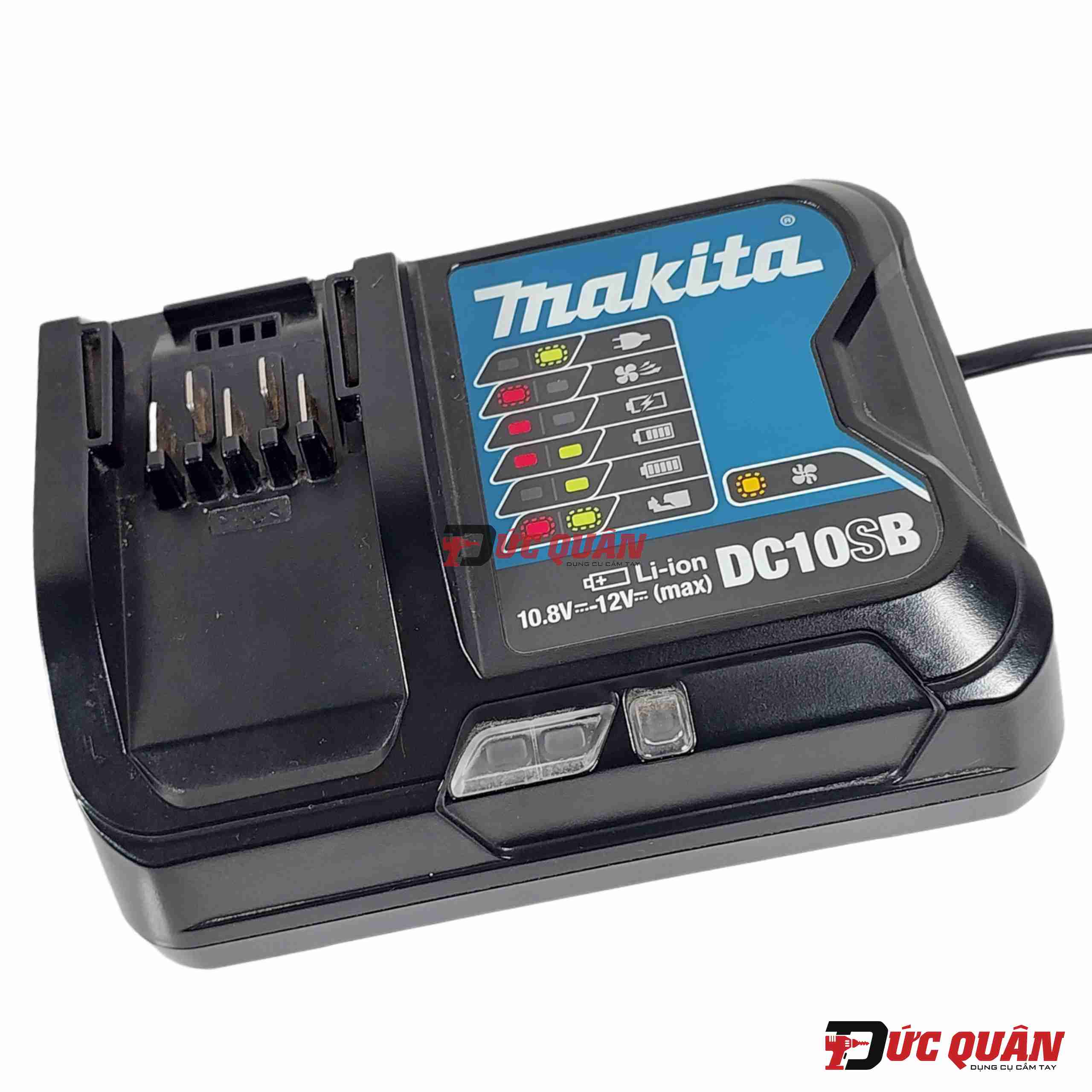Đế sạc pin nhanh Makita 12VMax DC10SB
