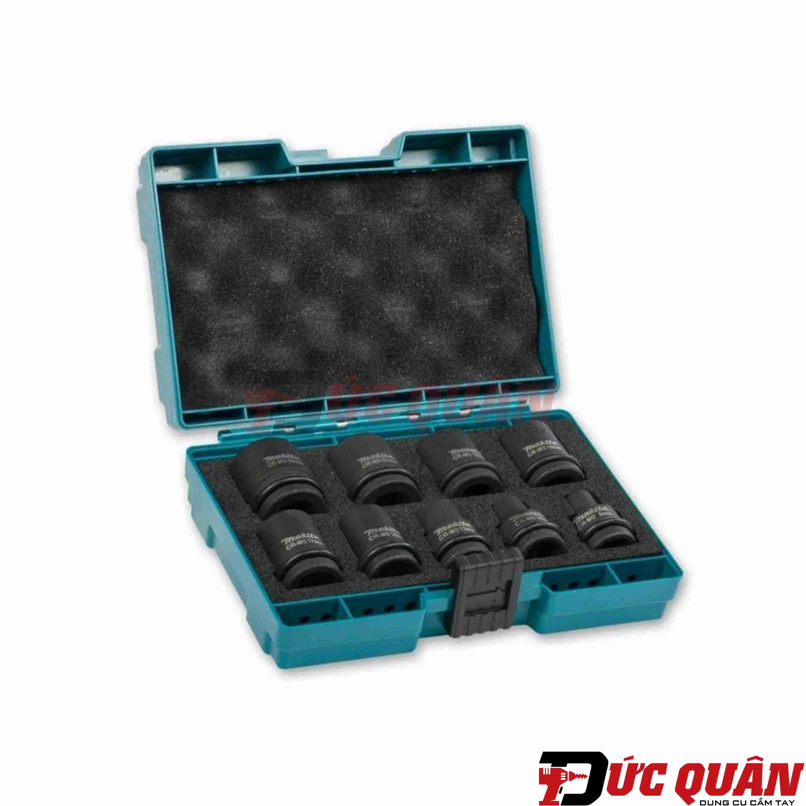 Bộ đầu tuýp vuông ( 1/2 dài 38mm ) Makita D-41517 (9 chi tiết/bộ)