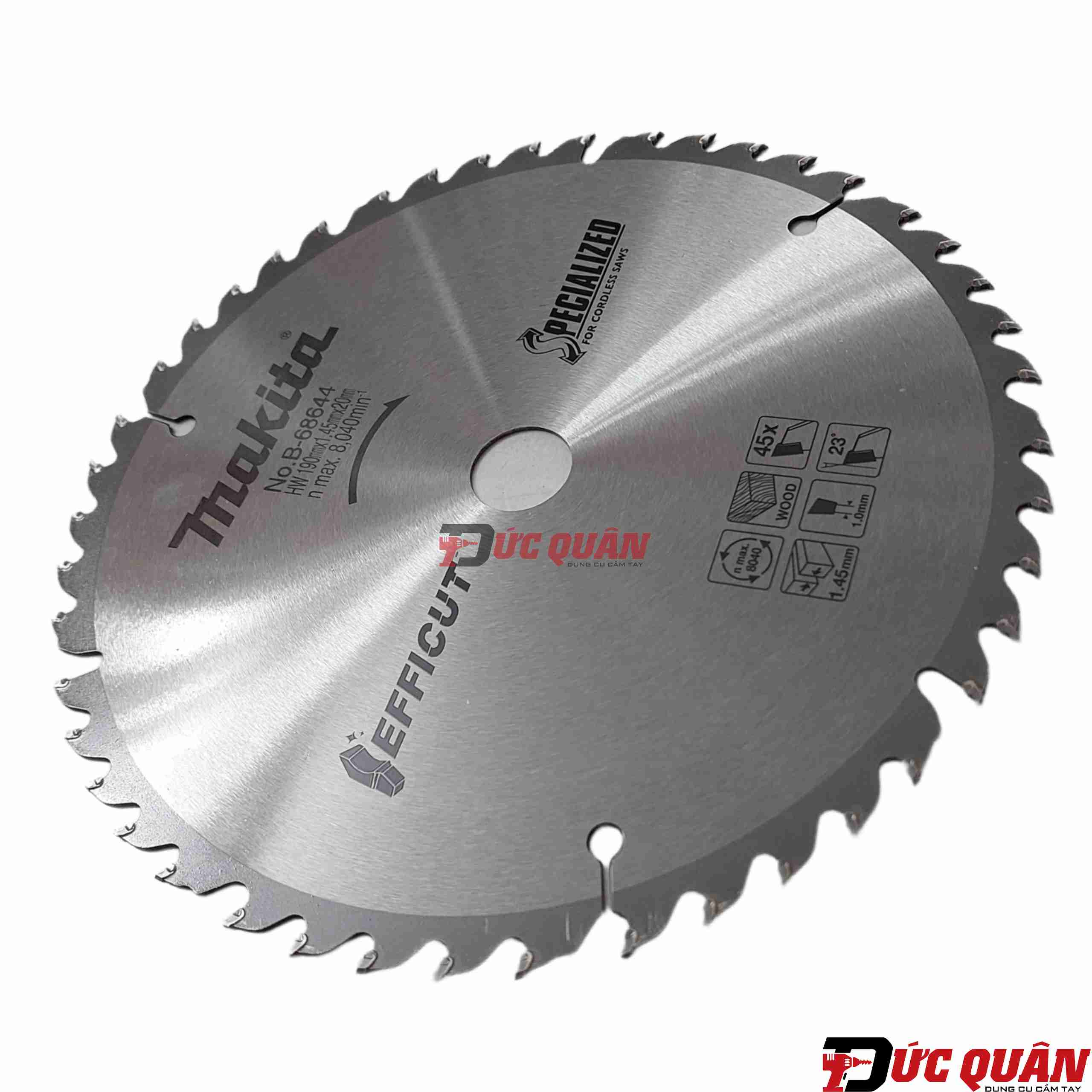 Lưỡi cắt hợp kim EFFICUT ( 190x20mm ) Makita B-68644