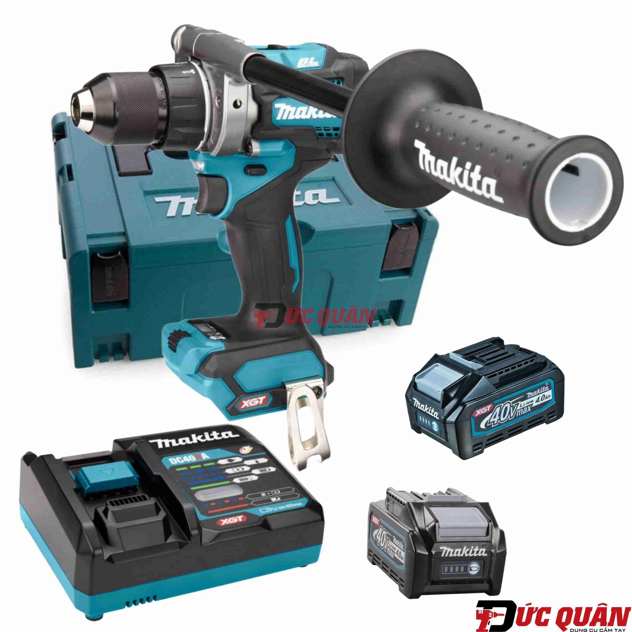 Bộ máy khoan vặn vít dùng pin ( 40vMax ) Makita DF001GM201