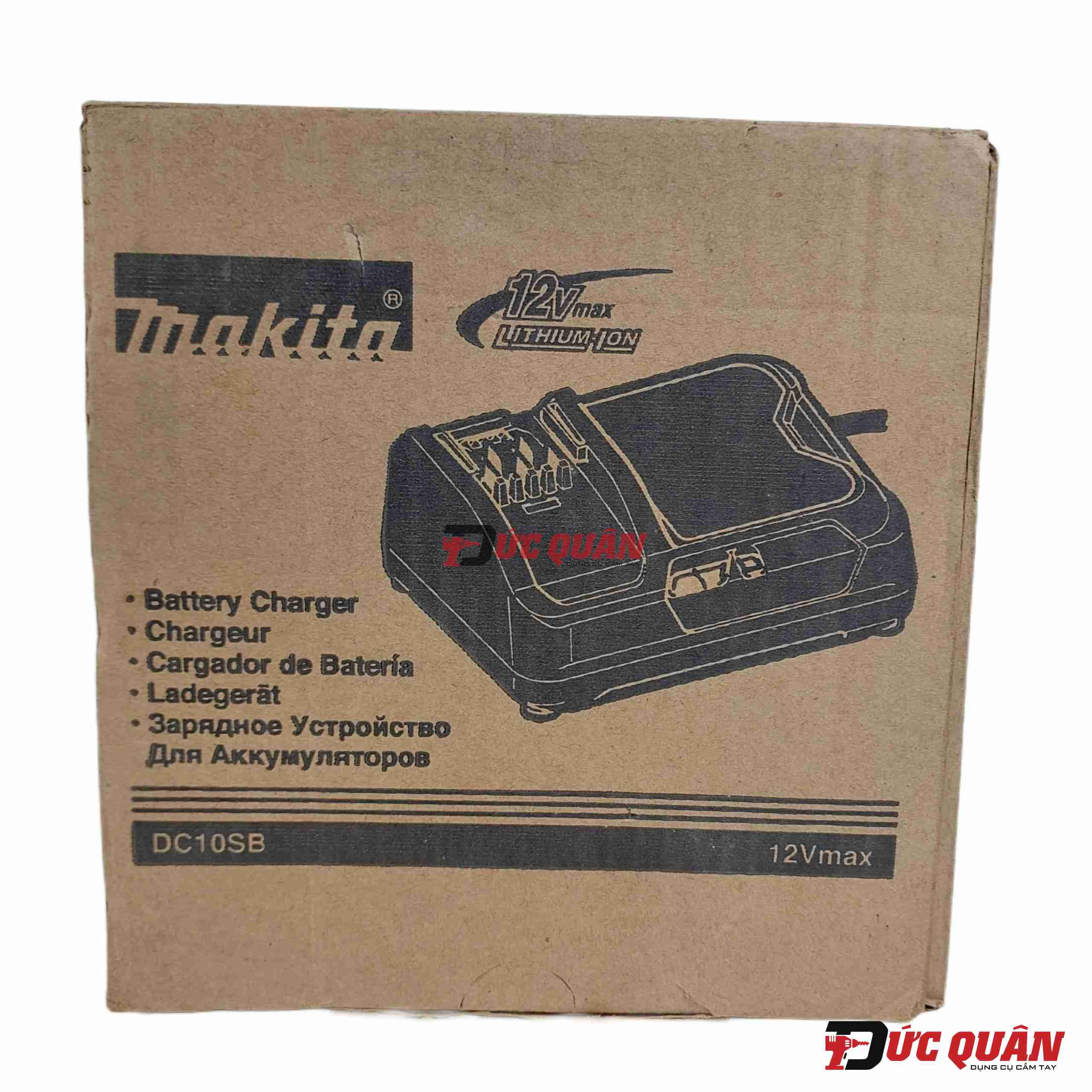 Đế sạc pin nhanh Makita 12VMax DC10SB