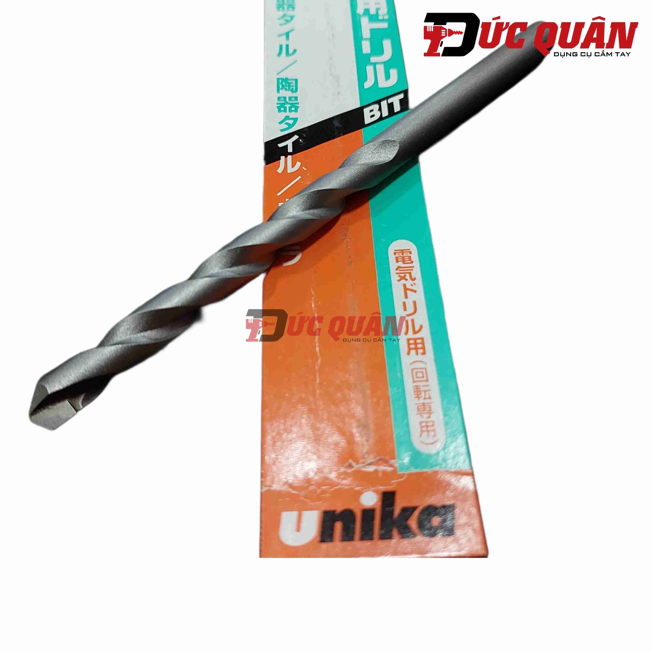 Mũi khoan tường, gạch men chuôi tròn Unika  ( MÃ TR ) Full size