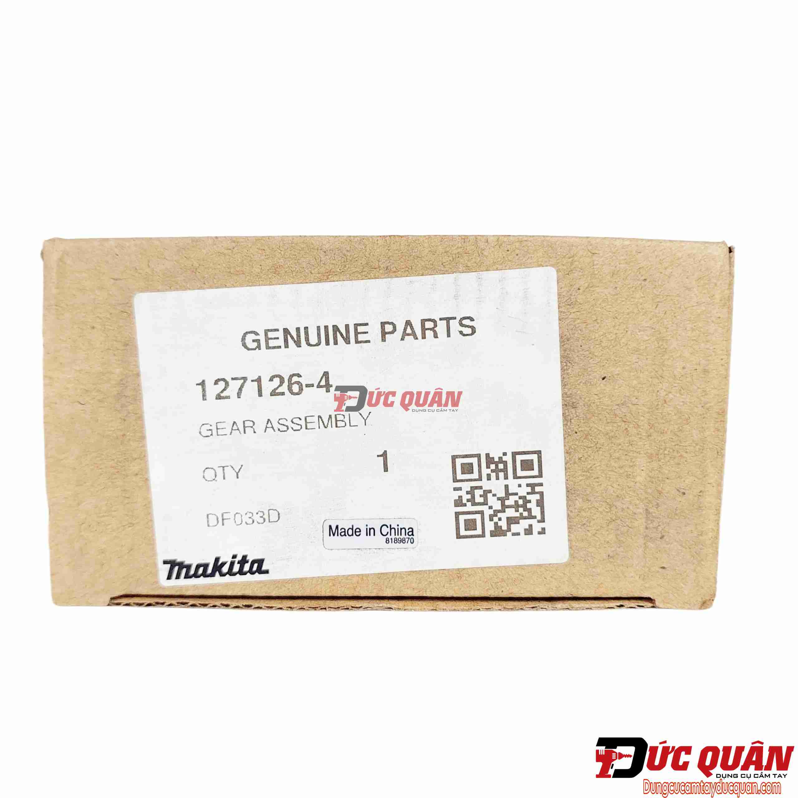 Cụm nhông máy Makita DF033D/ DDF333 127126-4