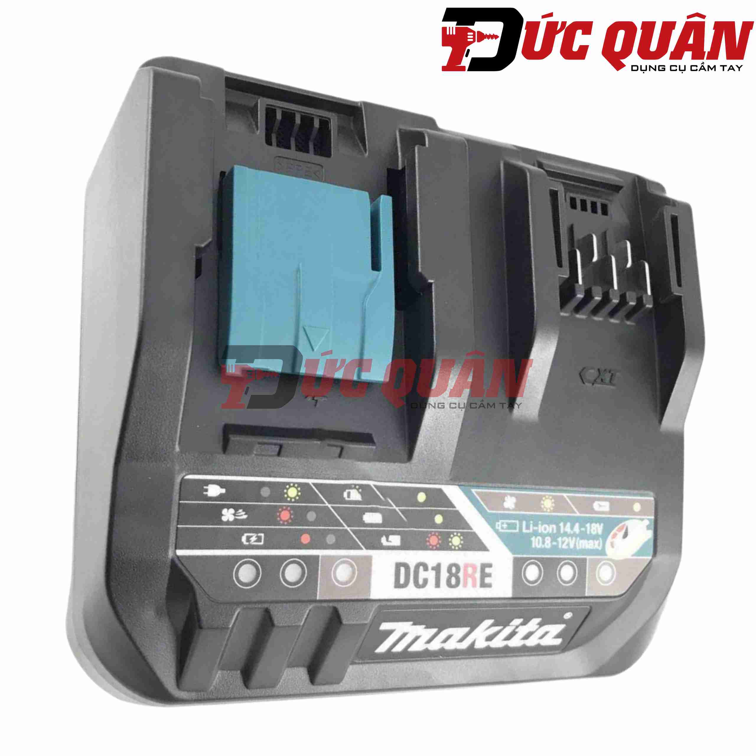Bộ sạc nhanh DC18RE 18V/12Vmax Makita