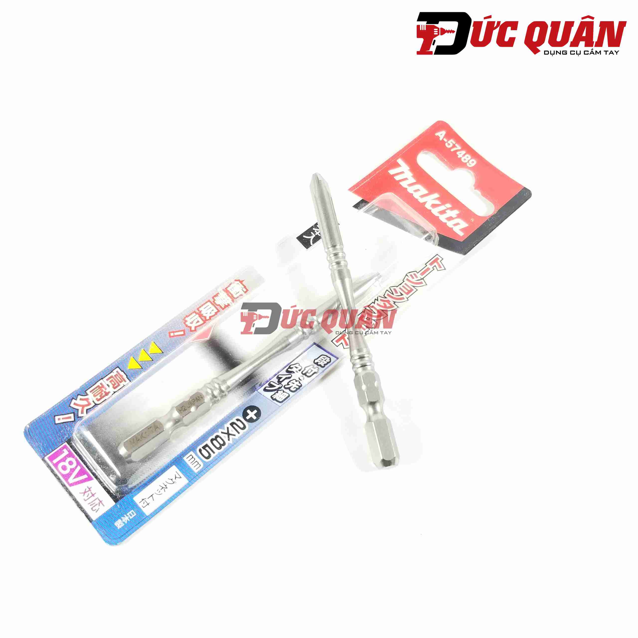 Mũi vít bake PH2x85mm Makita A-57489 ( 1 cái )
