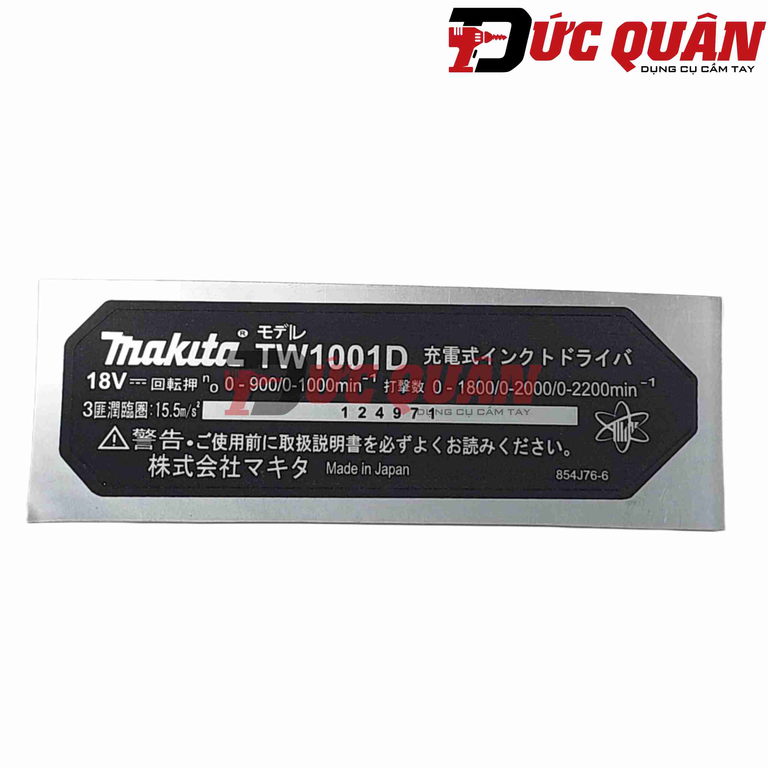 Tem máy bu long TW1001 TEMTW1001
