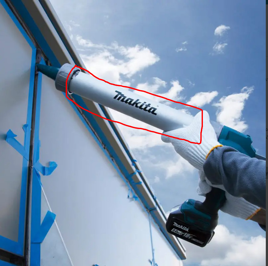 Ống đở máy Silicon DCG180 Makita 141861-0