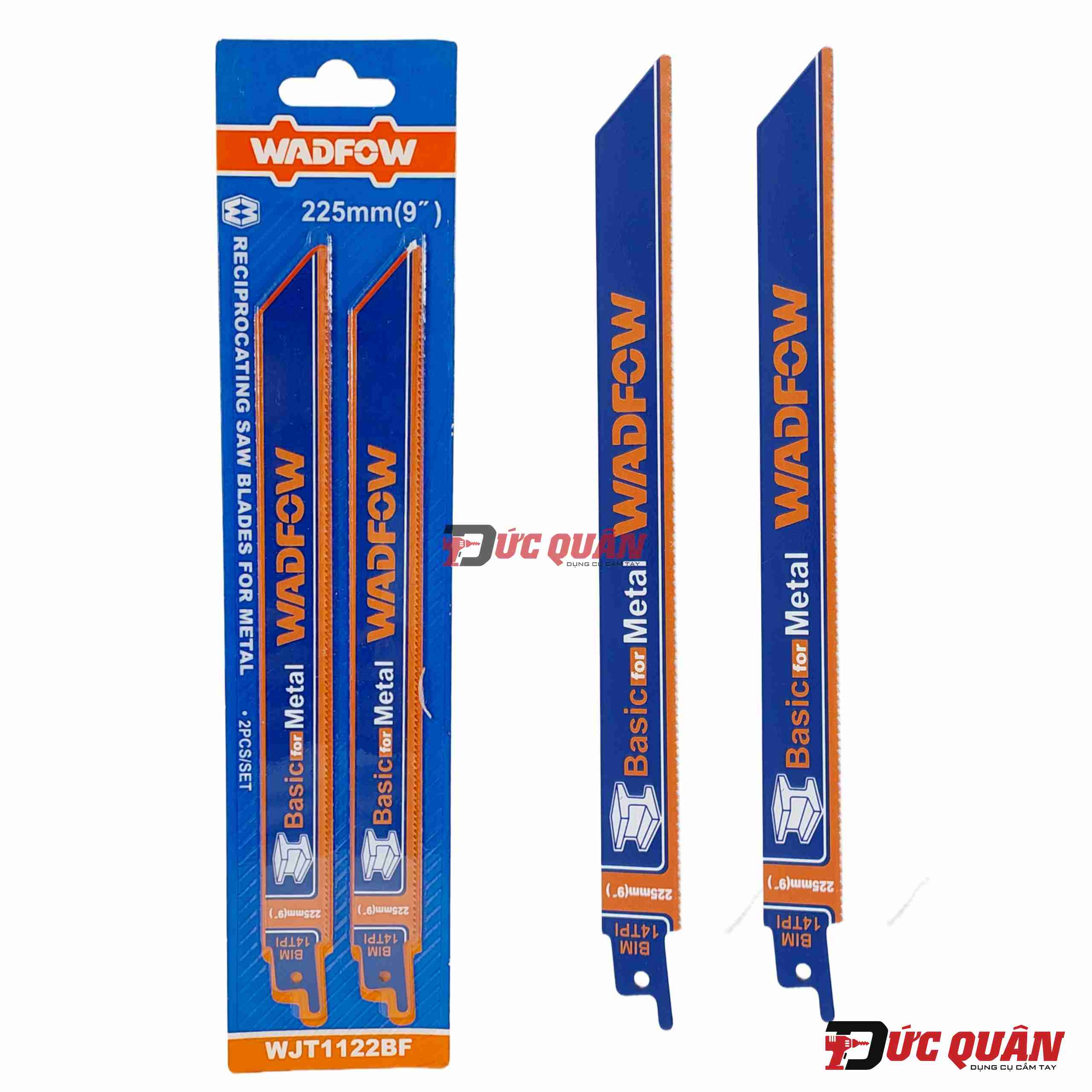 Bộ lưỡi cưa kiếm cắt sắt ( 9in dài 225mm ) WADFOW