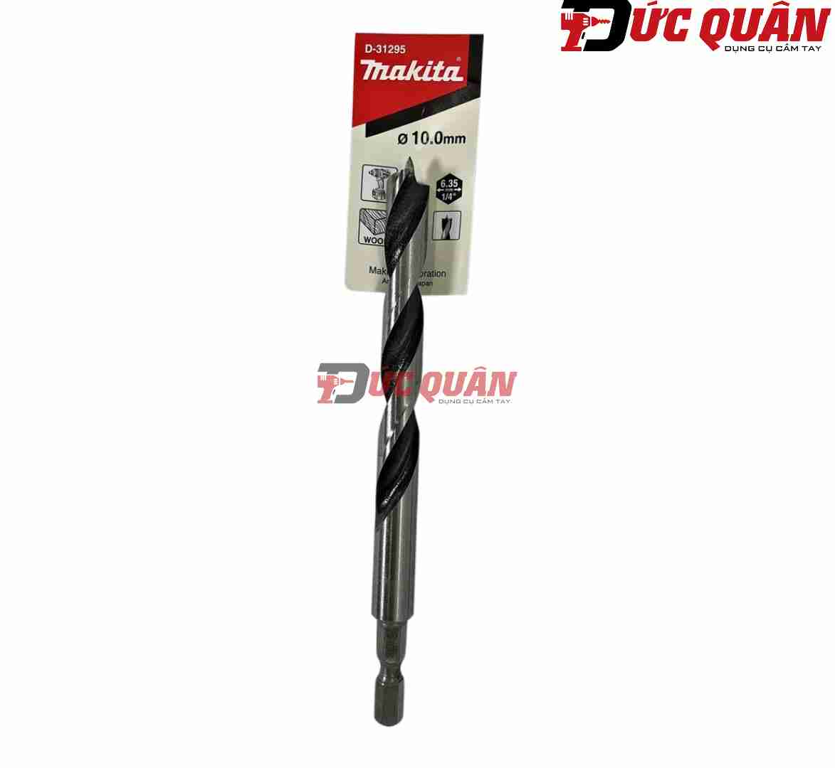 Mũi khoan gỗ đầu đinh nhọn chân lục giác ( dài 6.35mm ) Makita