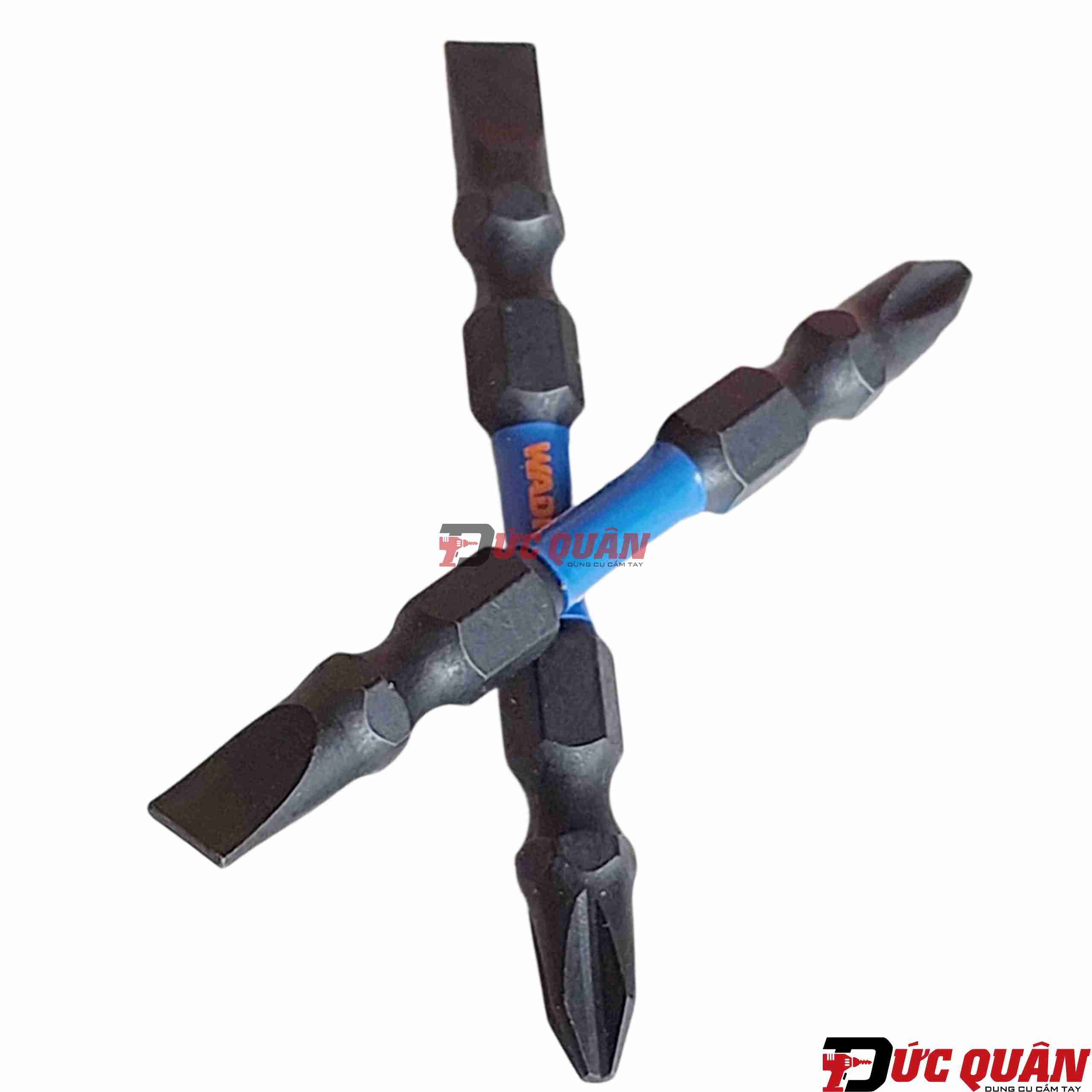 Bộ 2 Mũi bắt vít đầu ( Ph2+SL6 dài 65mm ) WADFOW