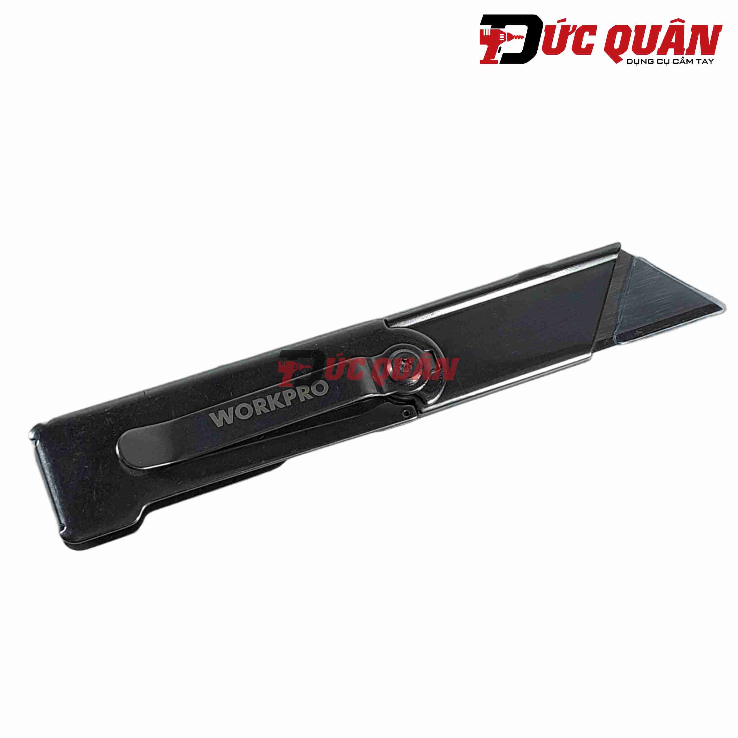 Dao rọc giấy loại gấp thép không gỉ Workpro WP211001