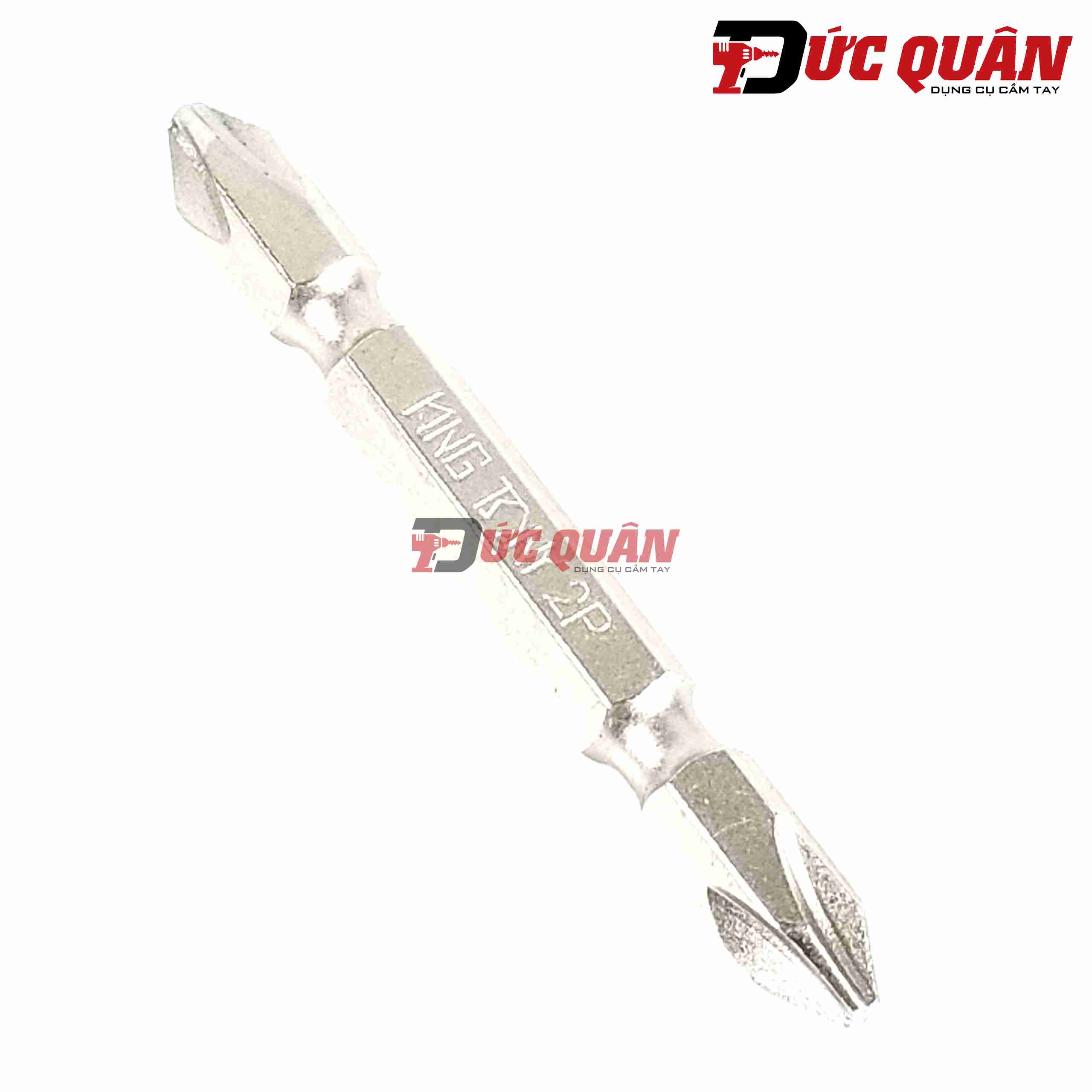 Mũi vít hai đầu bake PH2  dài 65mm Kingtony 136502P