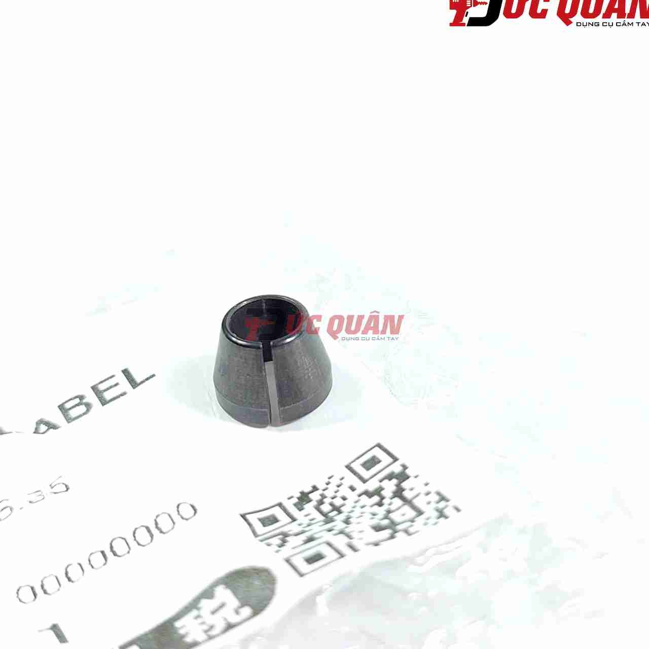 Chấu bóp cho máy phay mini 6.35mm, MAKITA, 763663-0