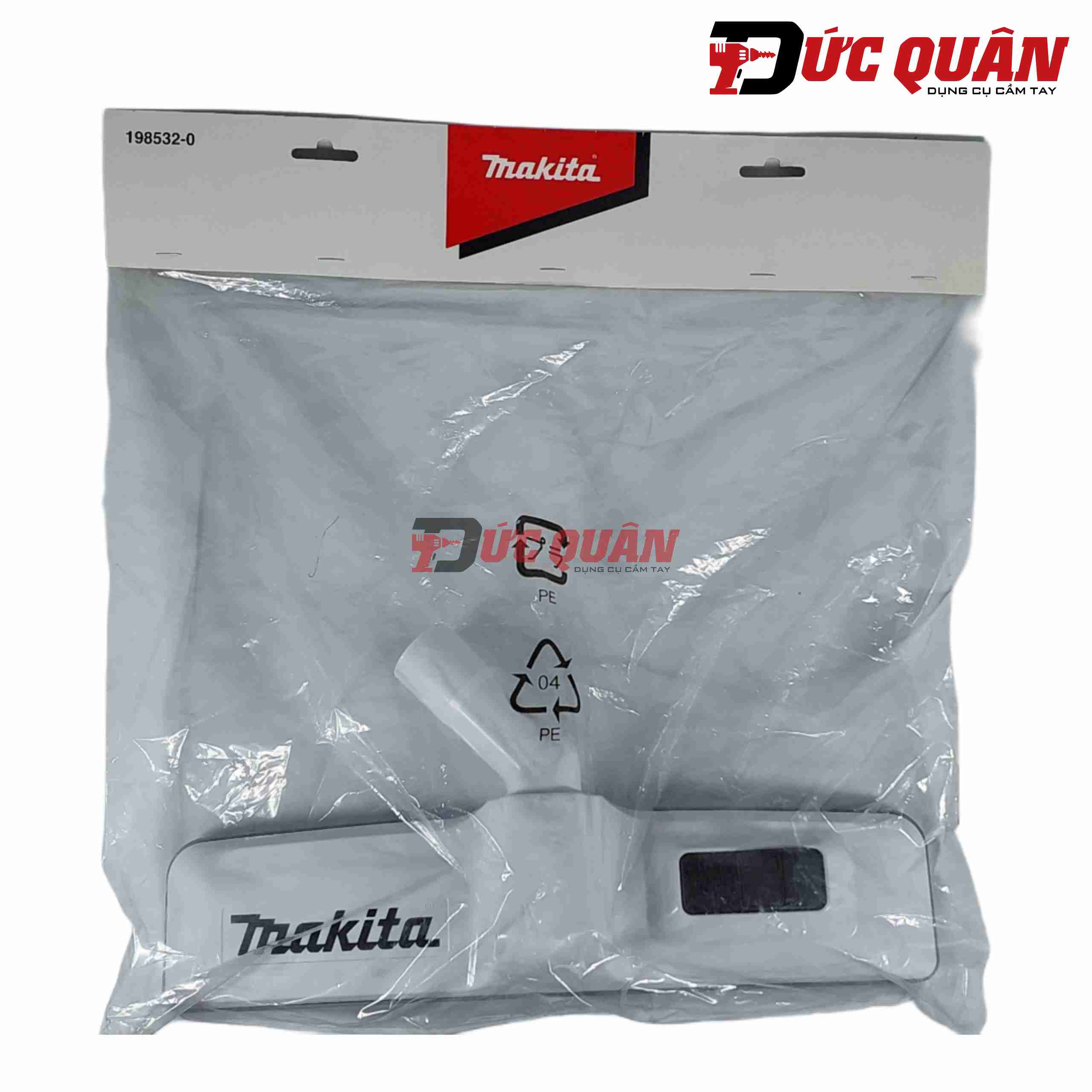 Đầu hút bụi cho sàn và thảm cao cấp (màu trắng) Makita 198532-0