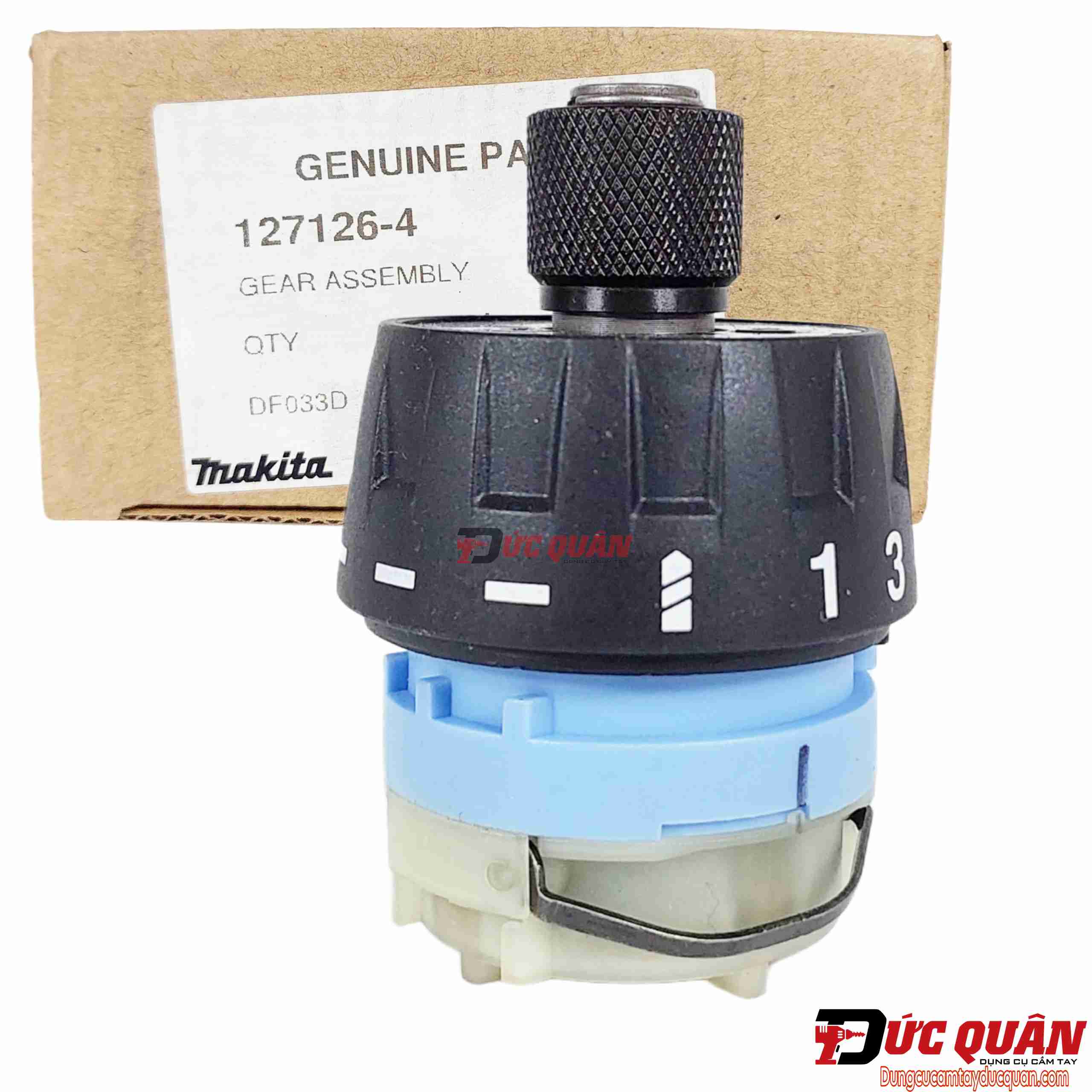 Cụm nhông máy Makita DF033D/ DDF333 127126-4