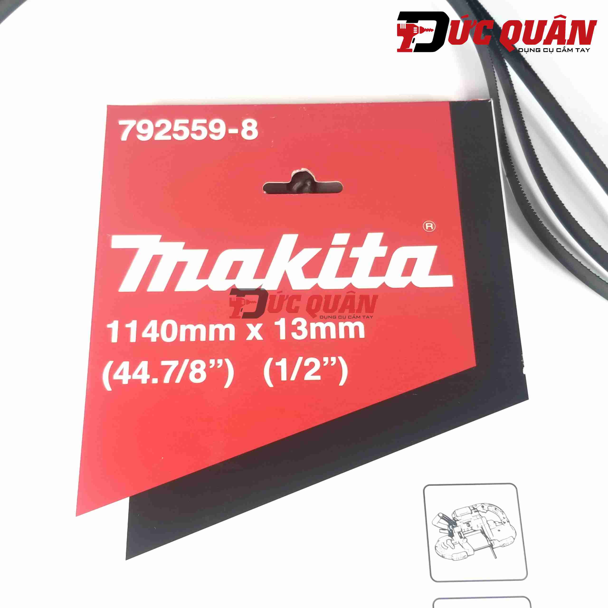 Lưỡi cưa vòng Cac-bon ( 1140mm x 13mm ) MAKITA 792559-8 ( 1 lưỡi )