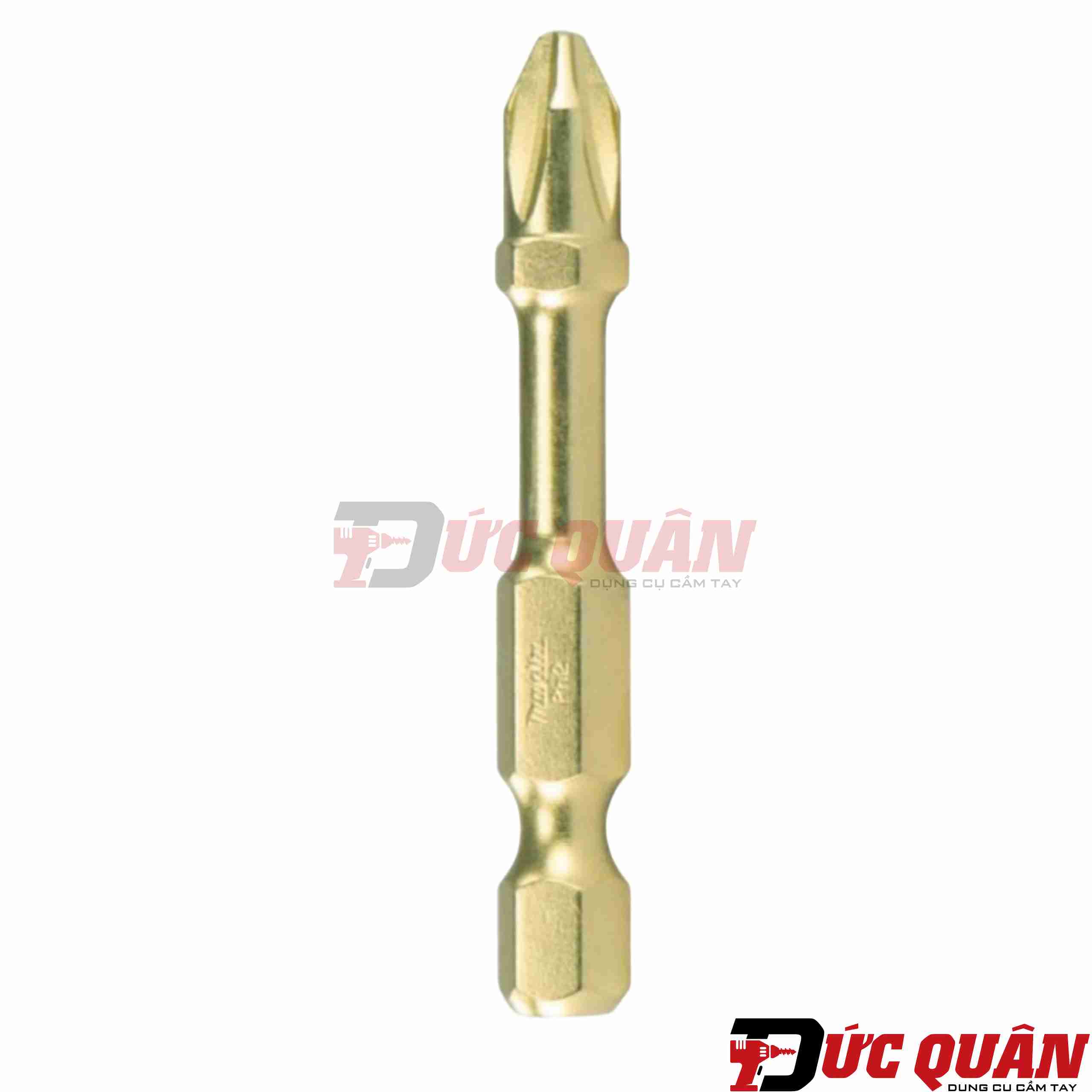 Mũi vít 2 đầu vít (PH2x50mm) Torsion Impact Gold Makita B-28313