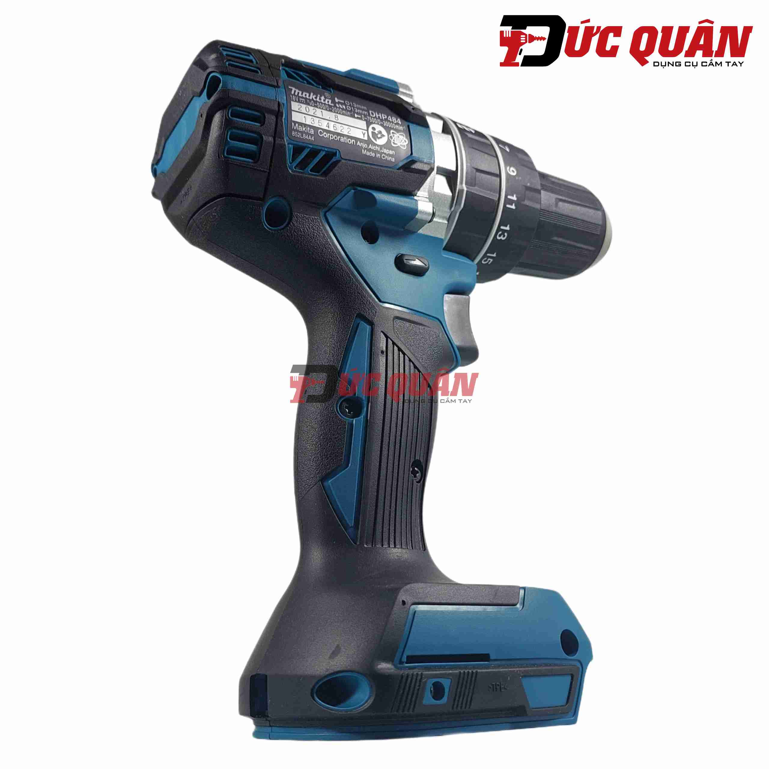 Máy khoan ( 3 chức năng ) dùng pin 18V Makita DHP484Z (không pin sạc)