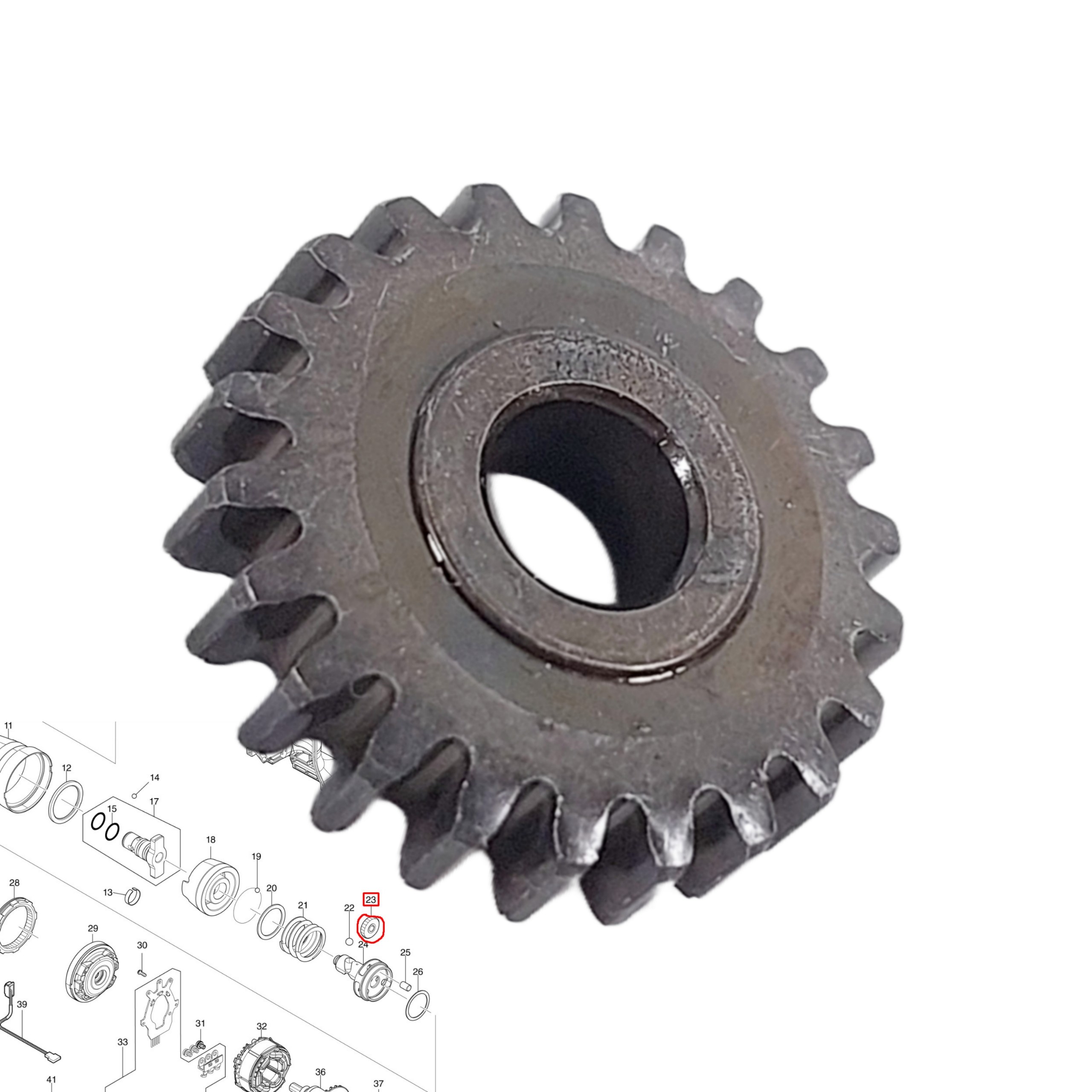 Banh nhông máy Makita TD001 226960-0