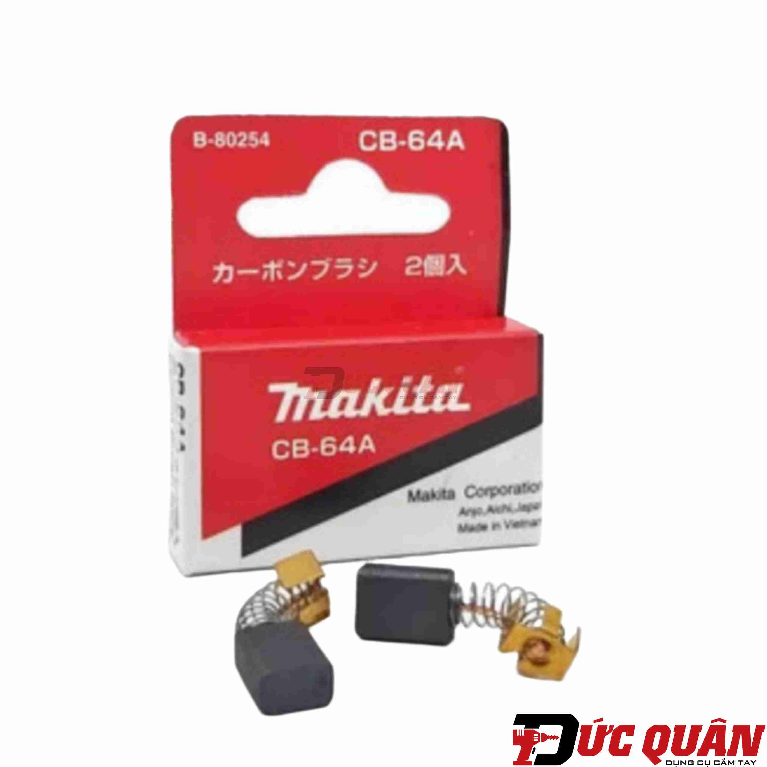 Chổi Than CB-64A dùng cho máy Makita BO4540, GV6010, GD0603, JV, MUH355G, UH3501