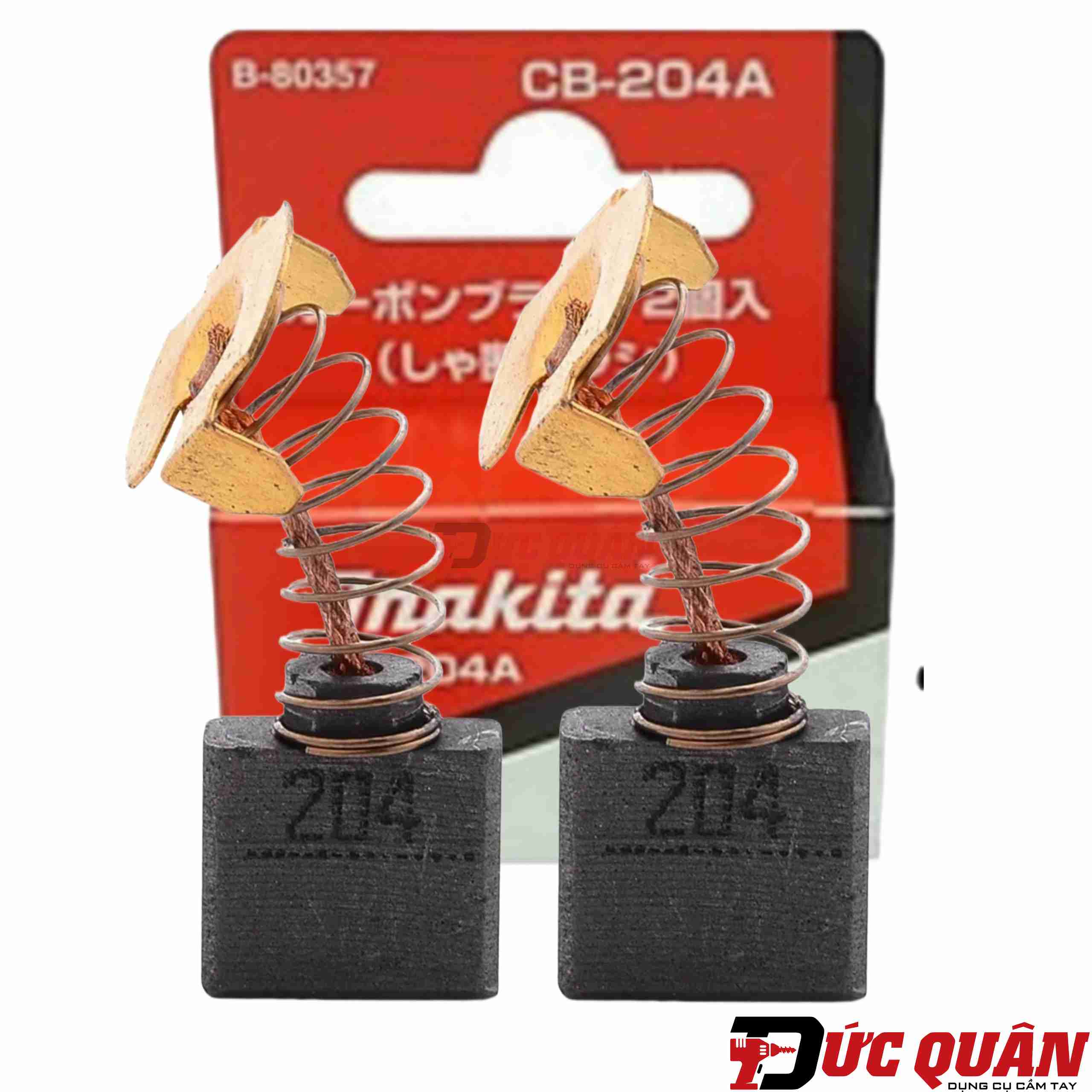 Chổi than tự ngắt (CB-204A) dùng cho máy Makita 4112HS/ 4114S/ 9067/ 9069/ GA7020