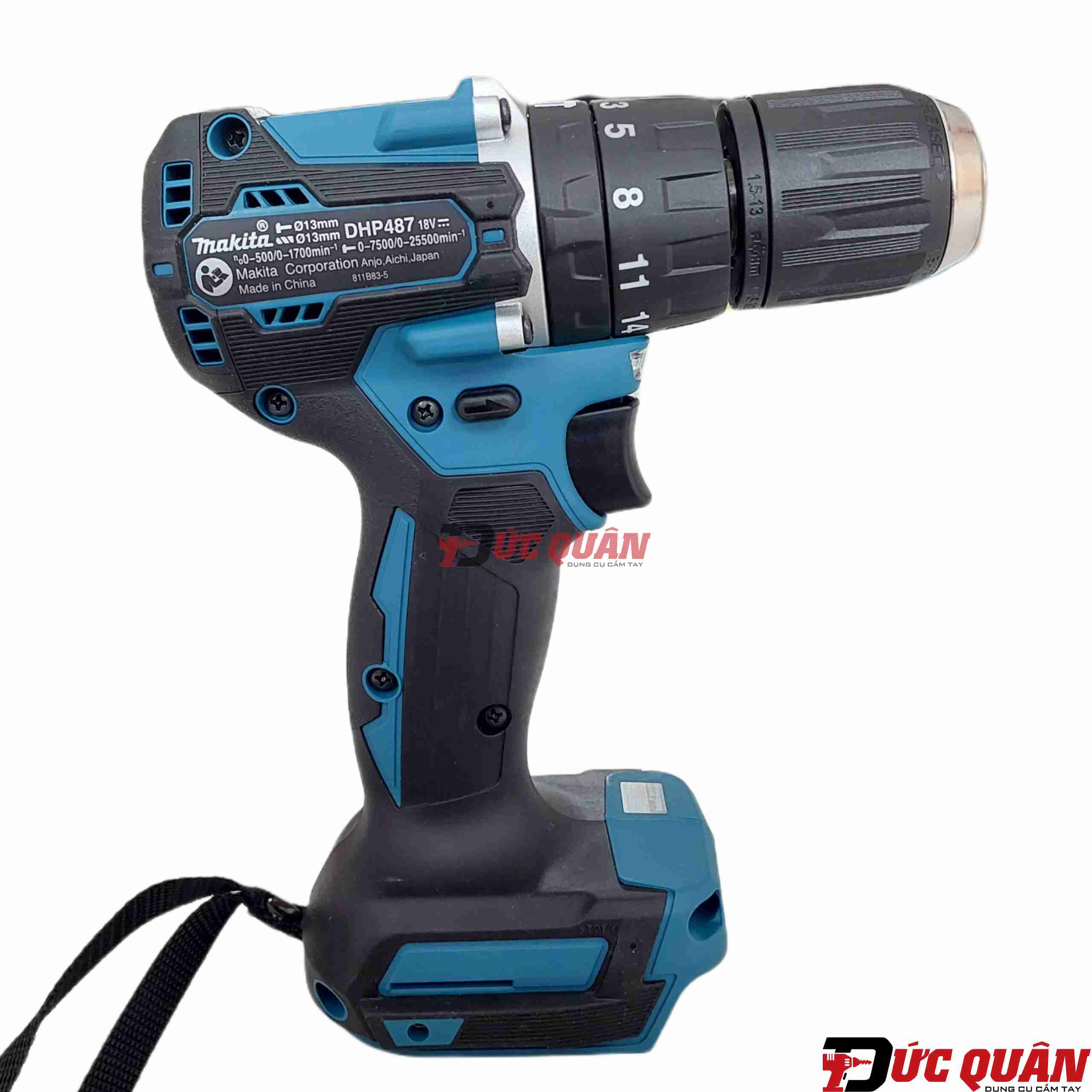 Máy khoan pin 18v ( 3 chức năng ) Makita DHP487z