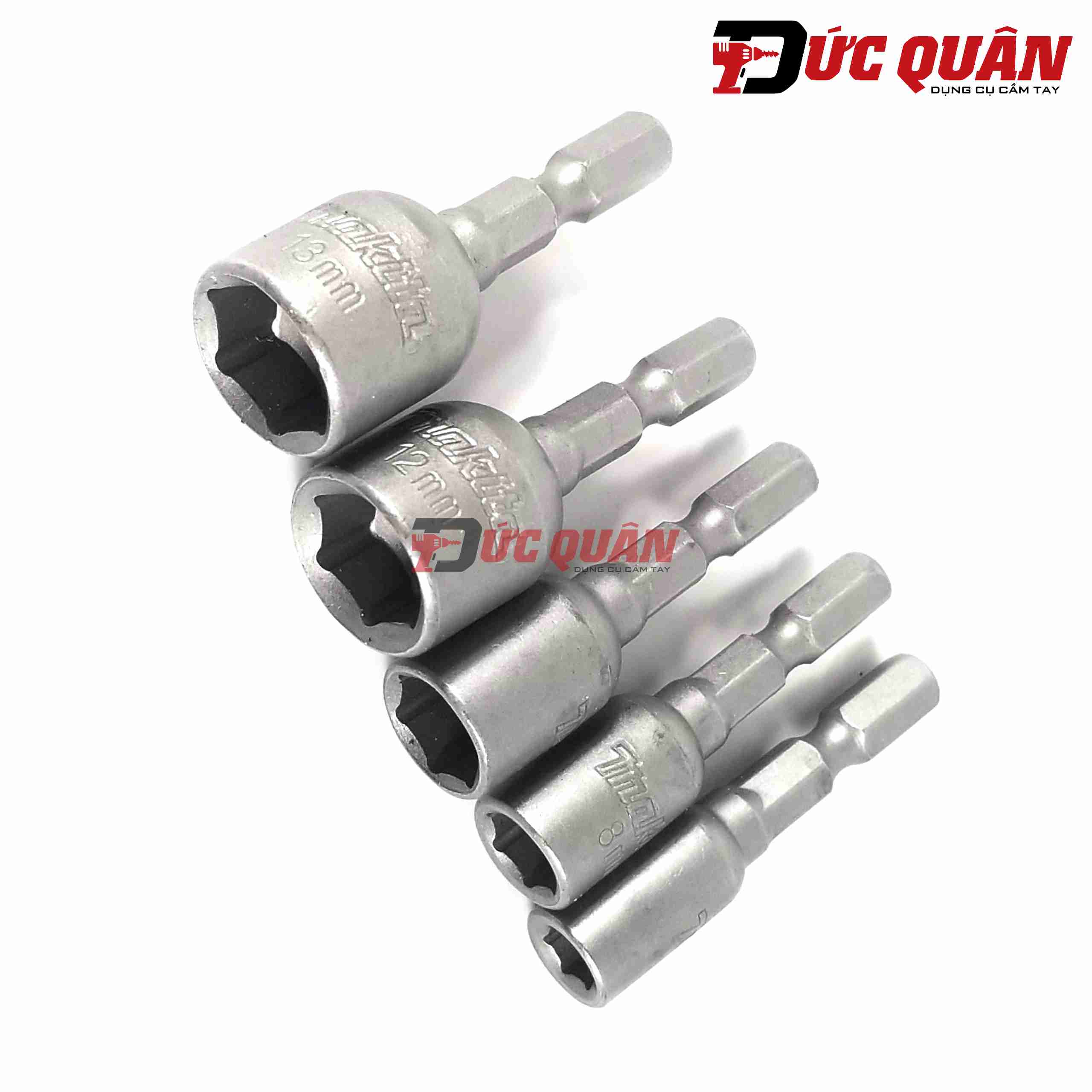 Bộ đầu tuýp chân lục giác (có từ) MAKITA B-39176