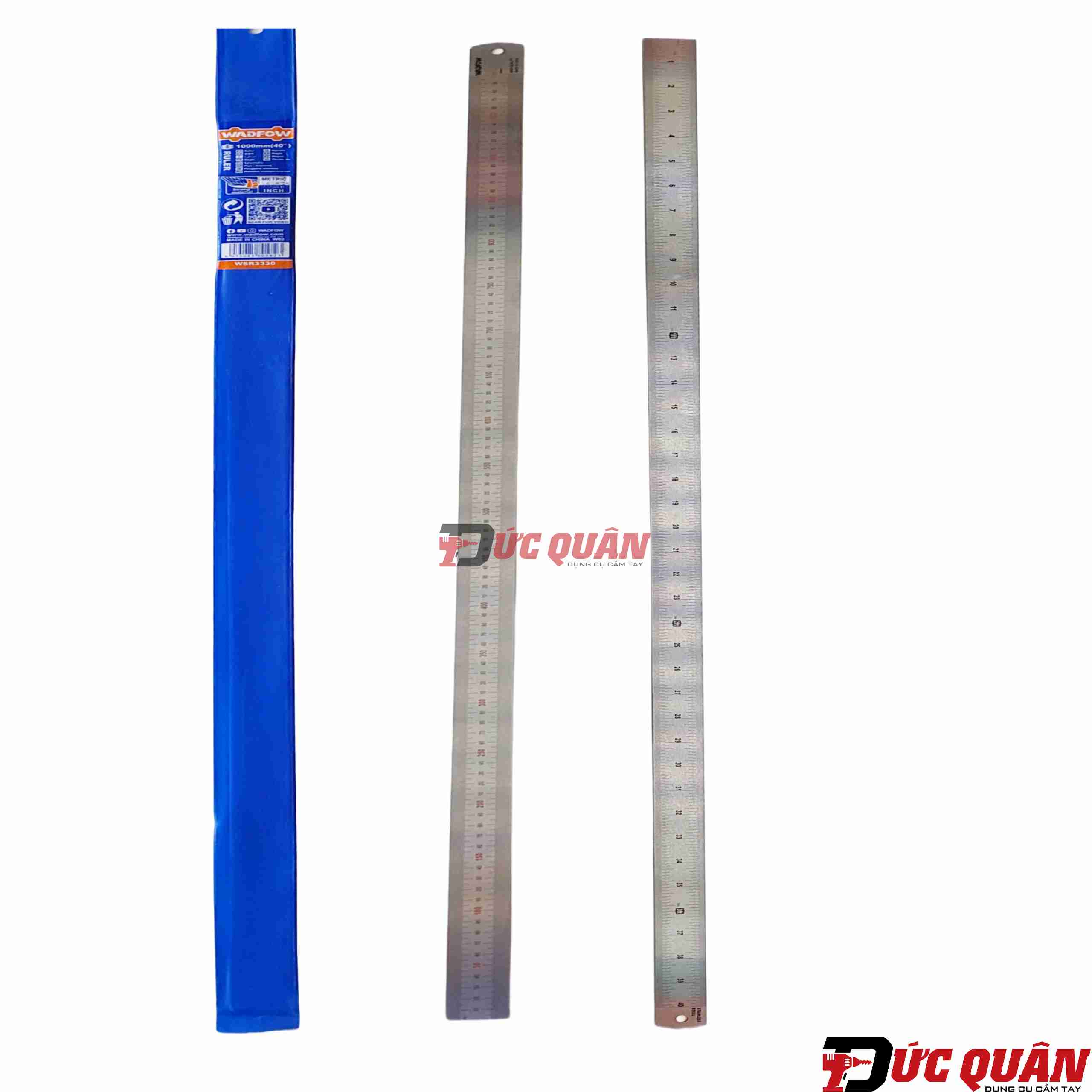 Thước lá thép ( dài 1m - 40in ) WADFOW