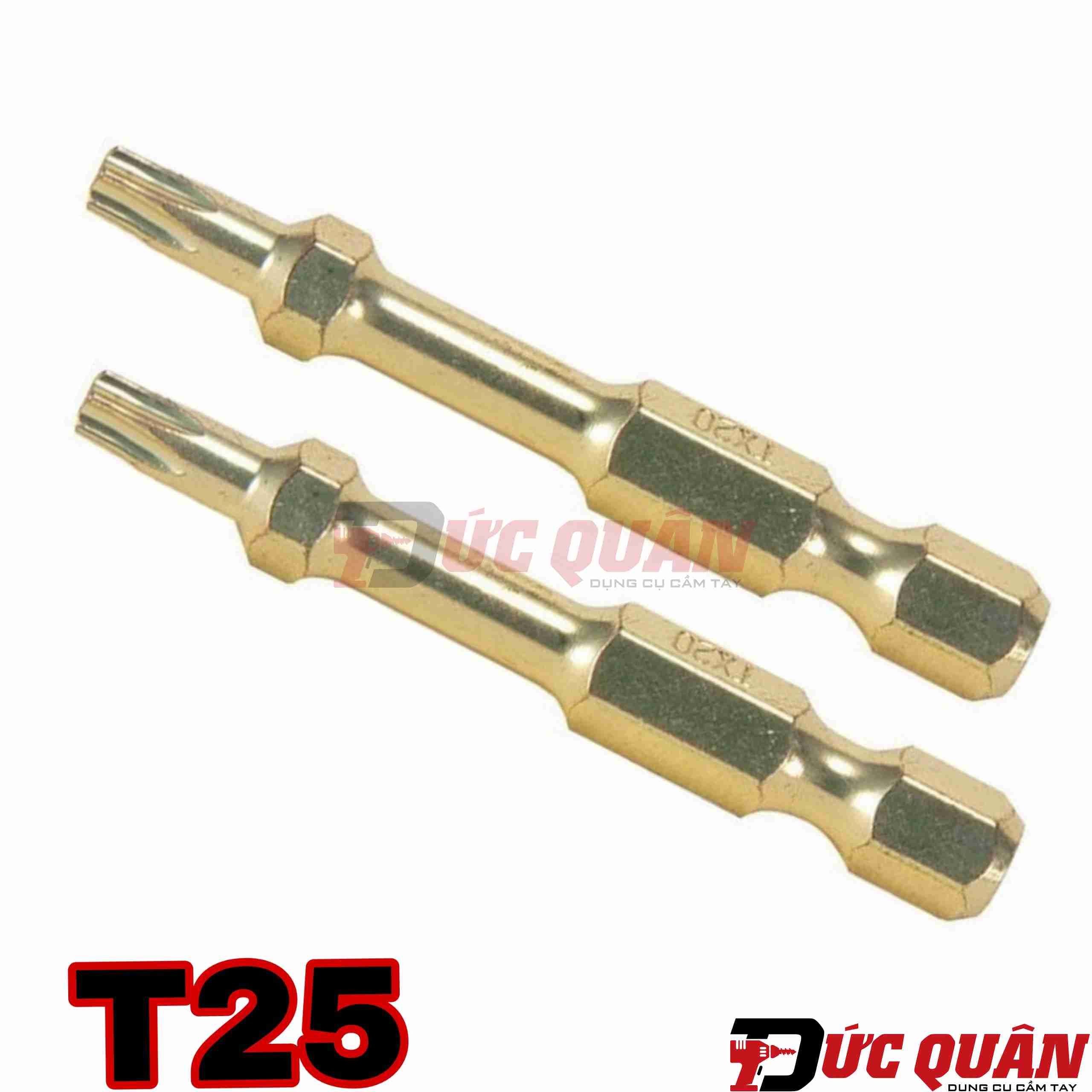 Bộ 2 mũi vít hoa thị Torsion Impact Gold Makita (không có lỗ)