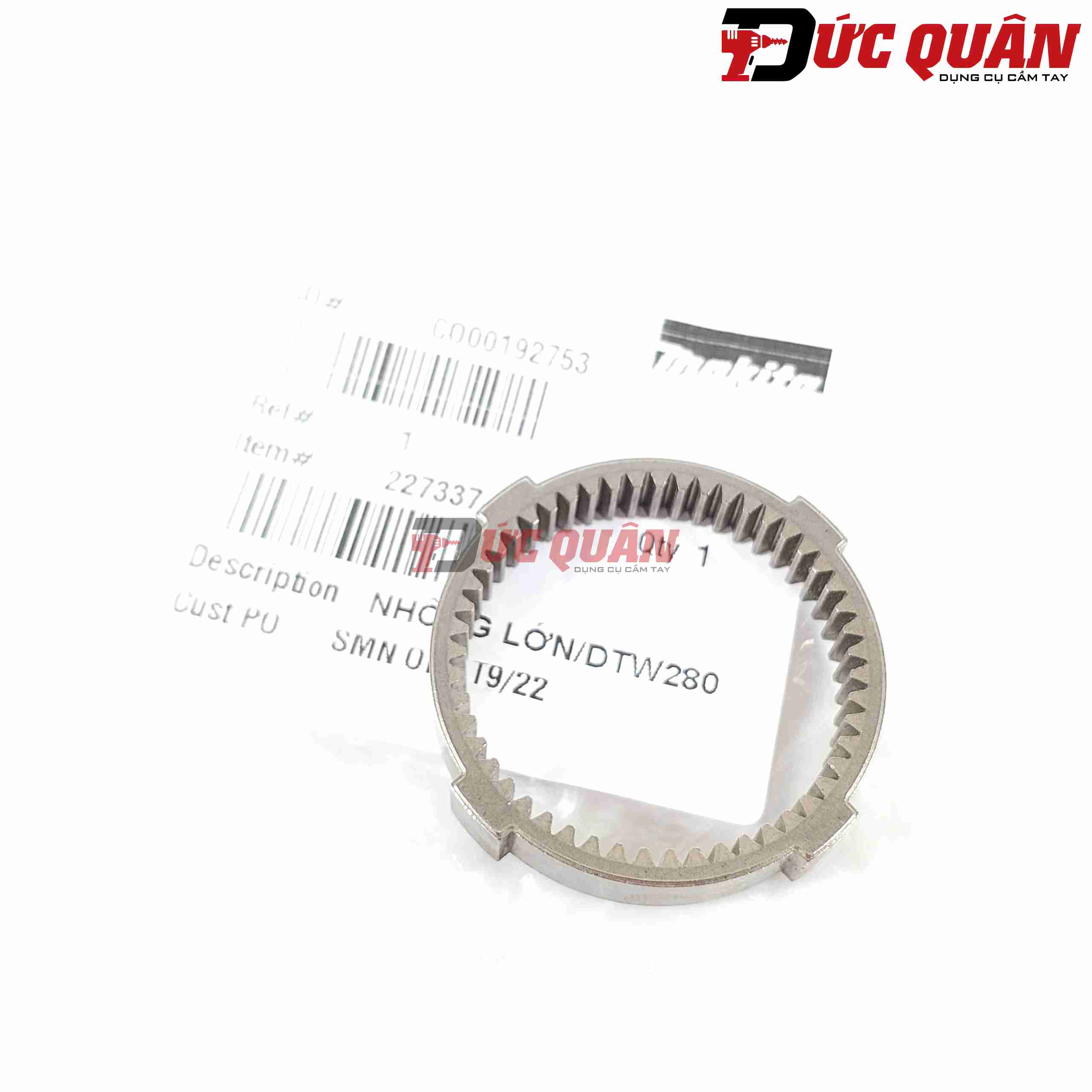 Bánh nhông lơn thay thế máy bu long MAKITA DTW280/281/285/DTW300