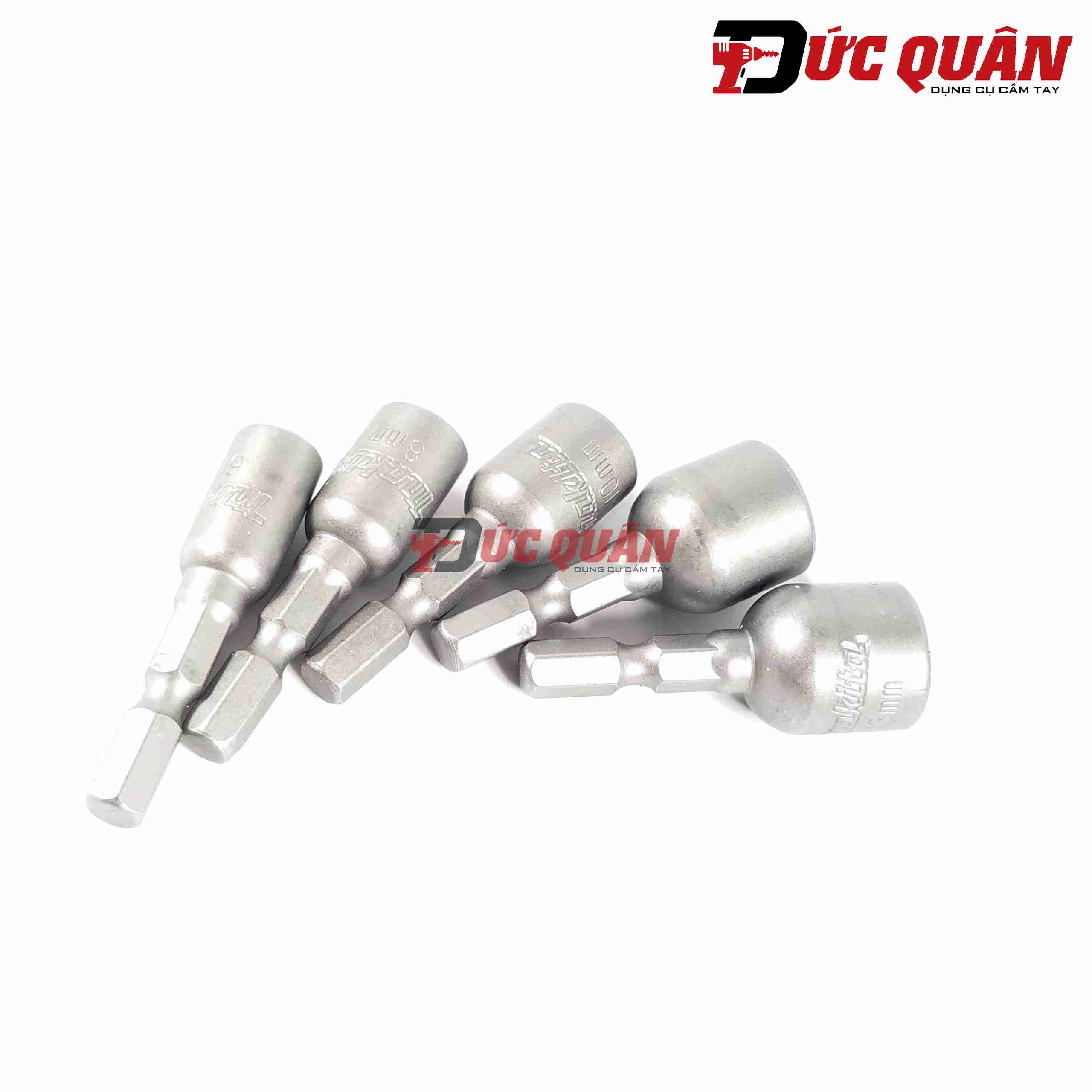 Bộ đầu tuýp chân lục giác (có từ) MAKITA B-39176